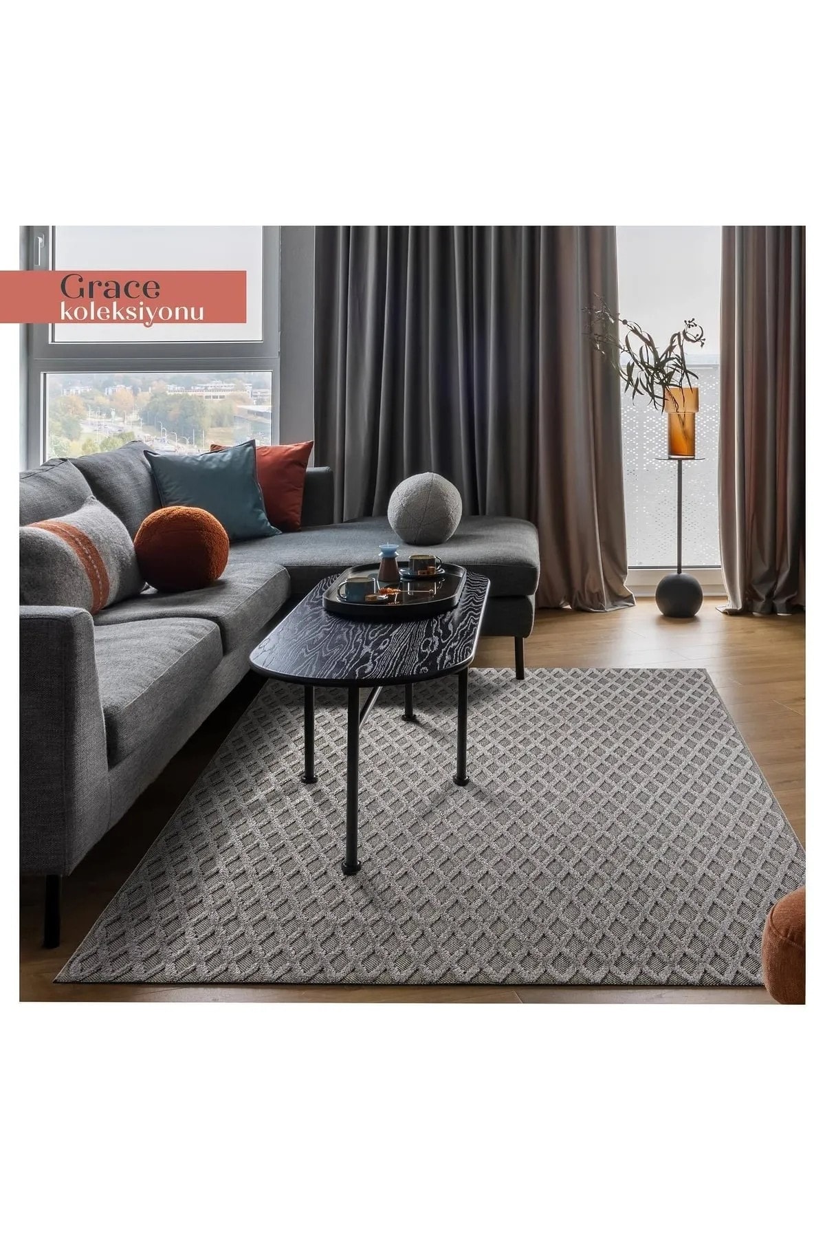 Grace 54101 295 Sisal Modern Halı