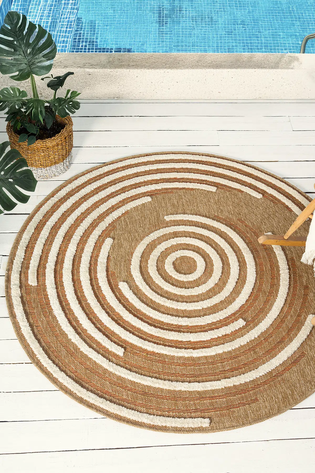 Marakeş 673 Taba Yuvarlak