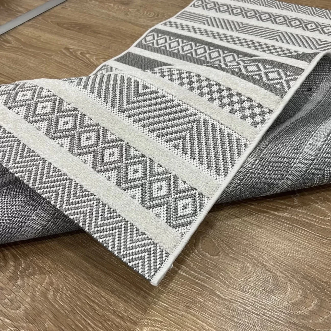 Grace 54102 260 Sisal Modern Kesme Halı Yolluk