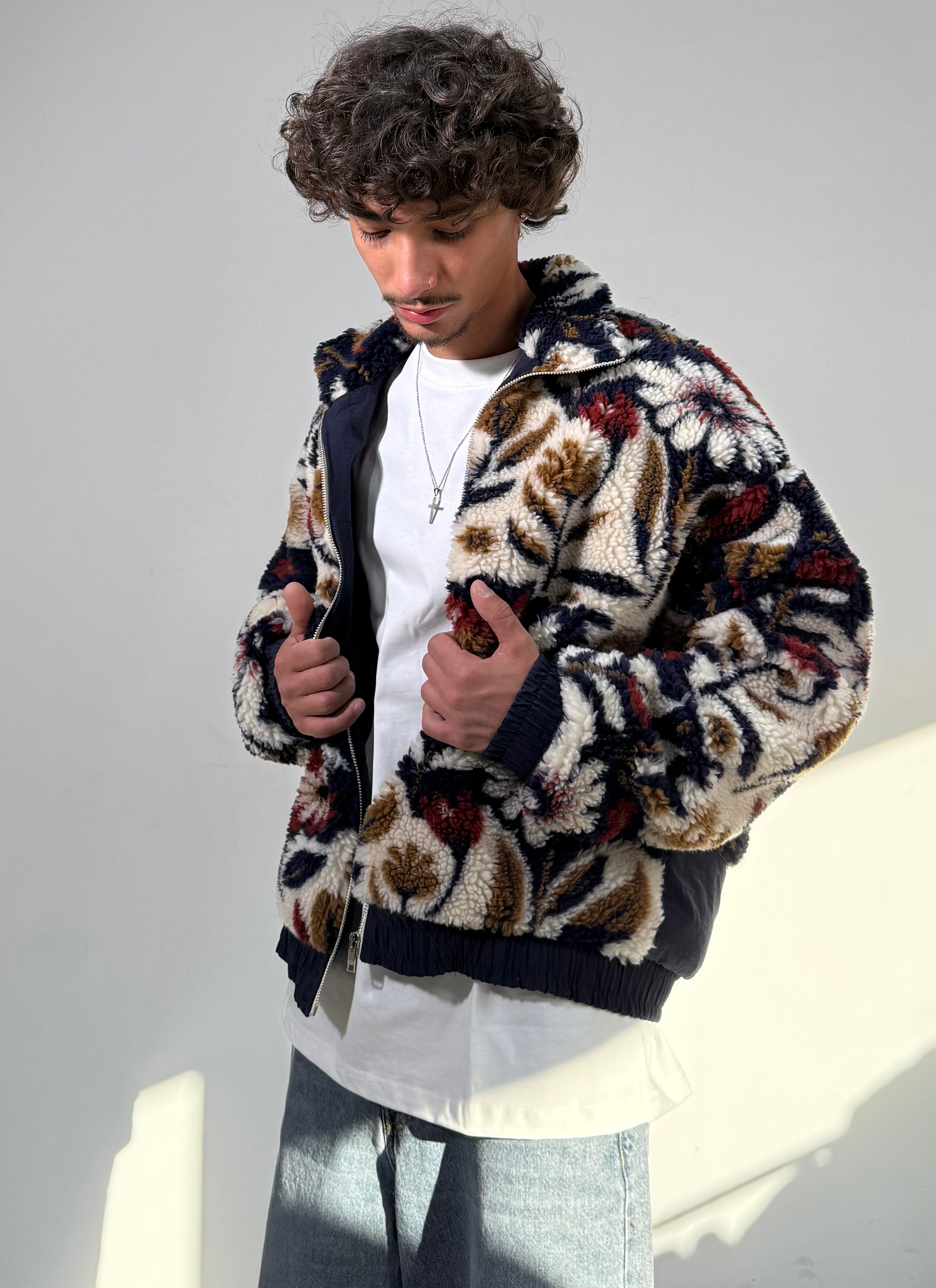 Desenl Özel Seri Yüksek Kalite  Peluş Mont