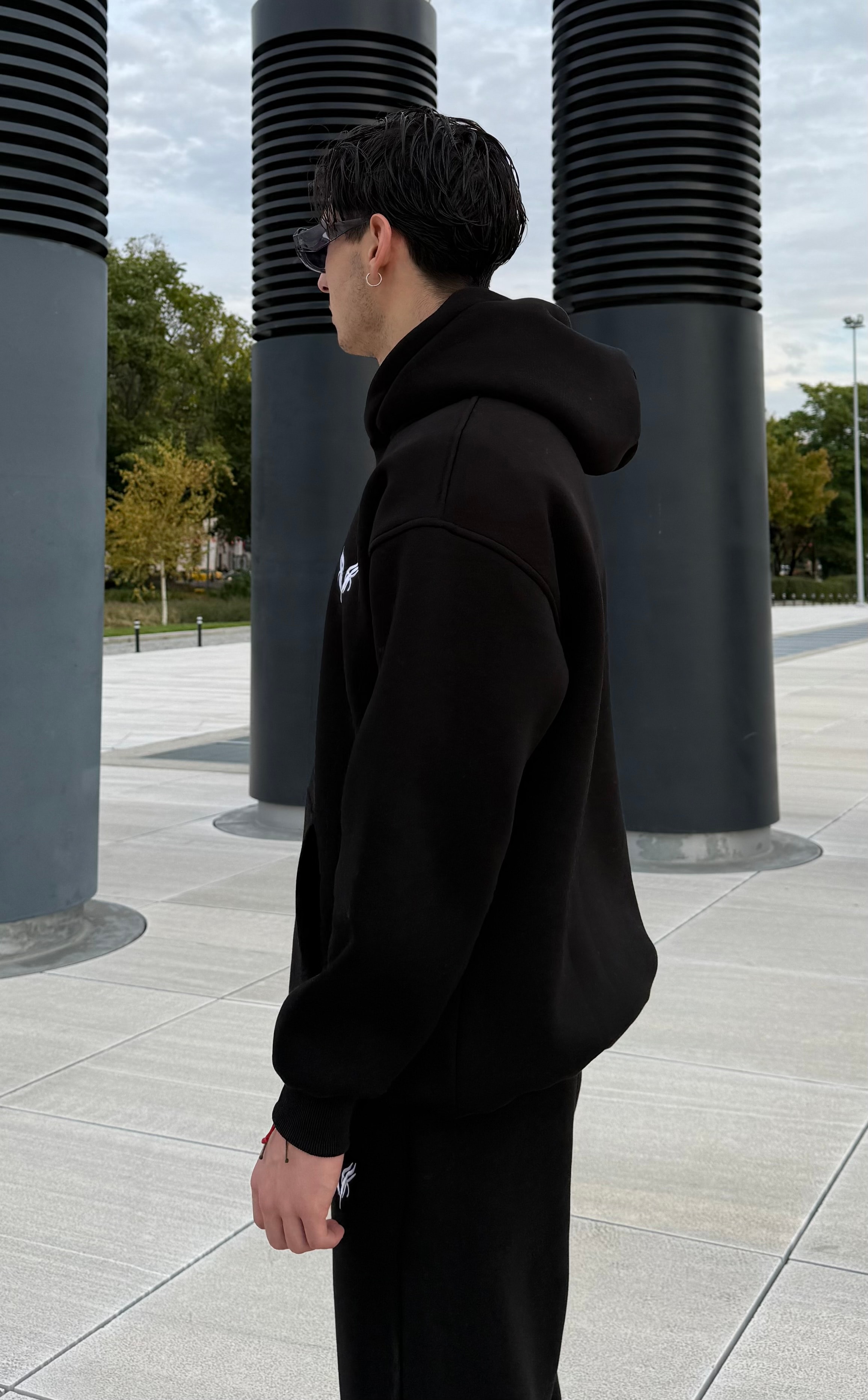 VNM nakışlı Oversize Premium Sweatshirt