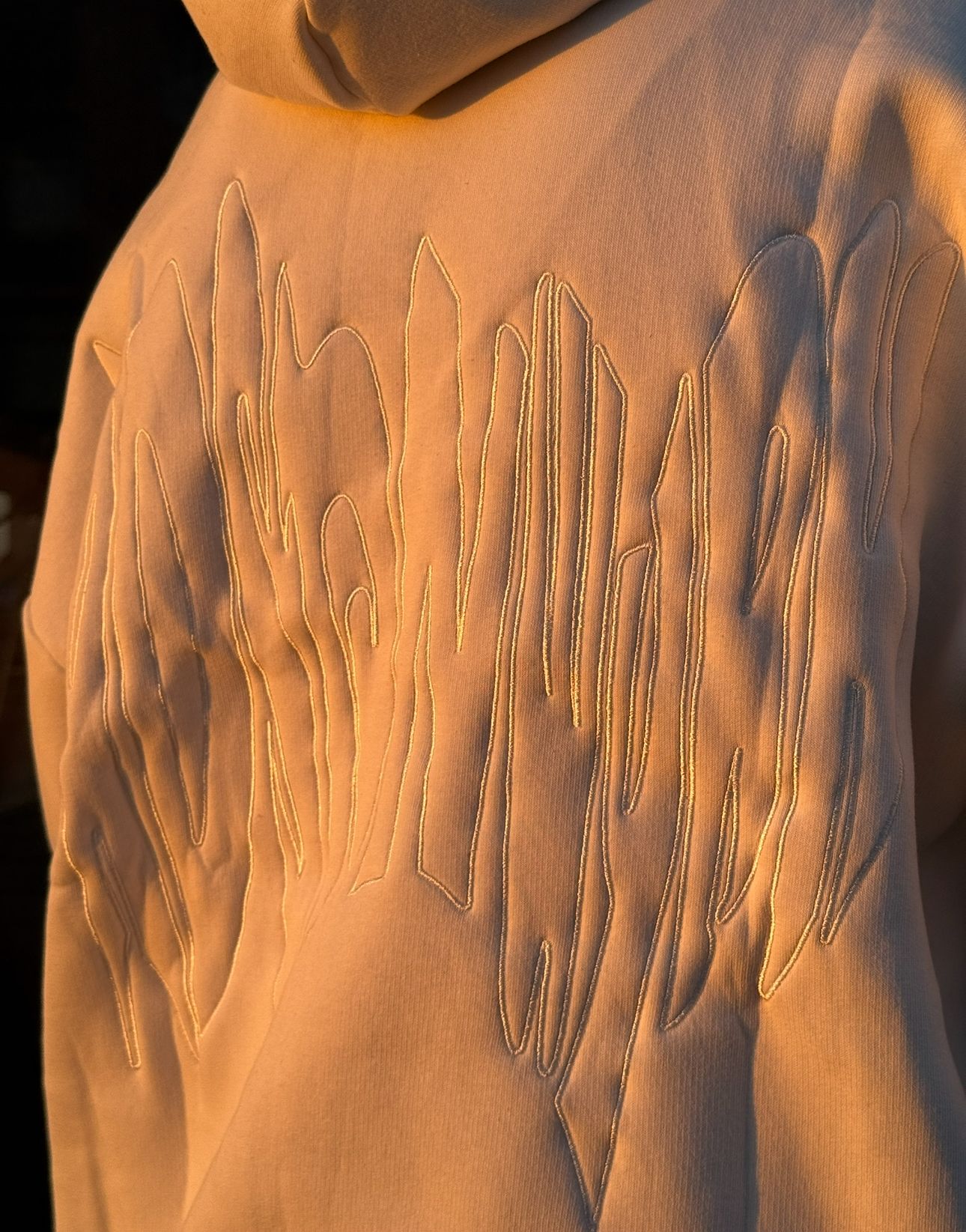 HS Nakışlı Oversize Premium Sweatshirt