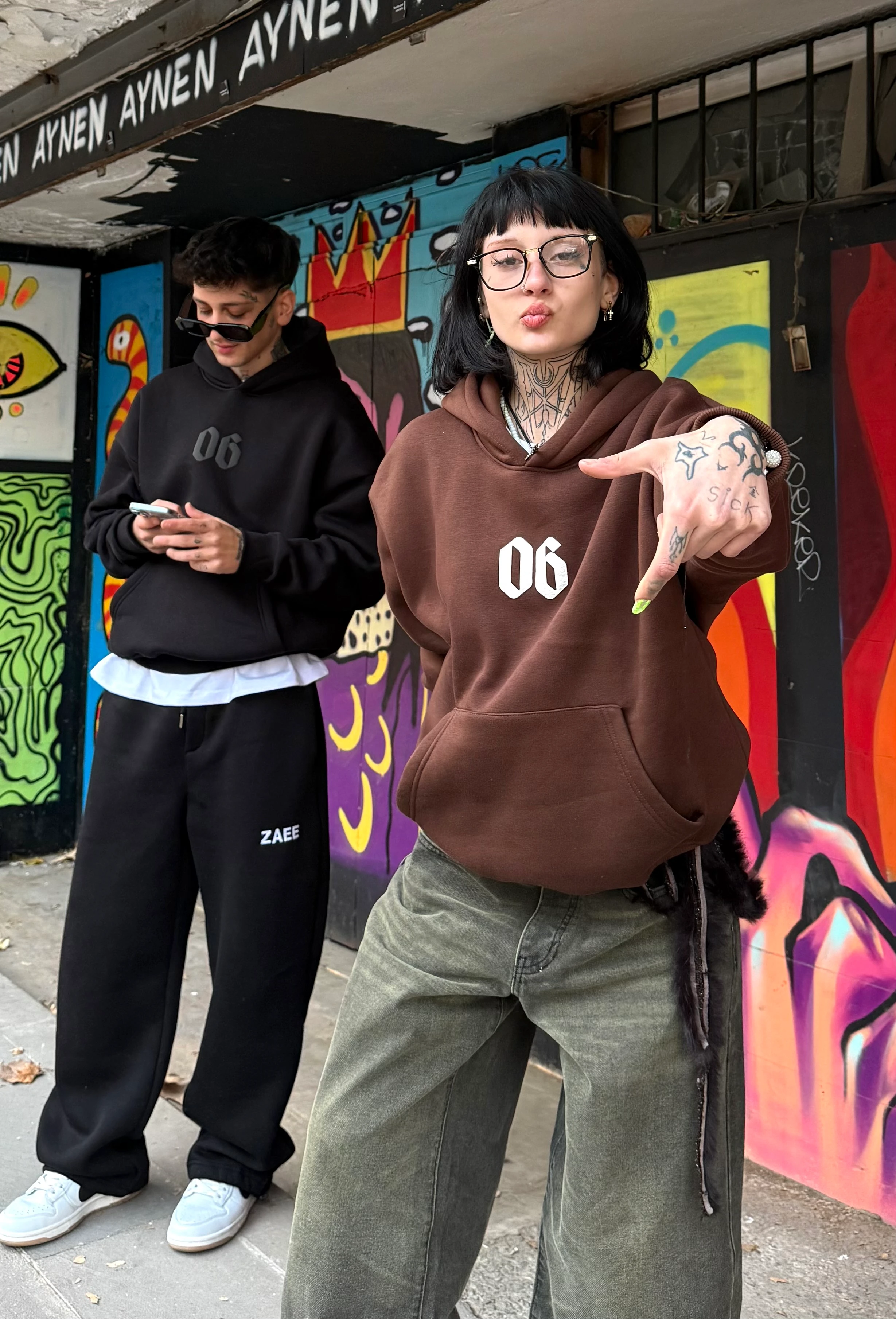 Kombinini Kendin Yap ZAEE Eşofman + 06 Hoodie