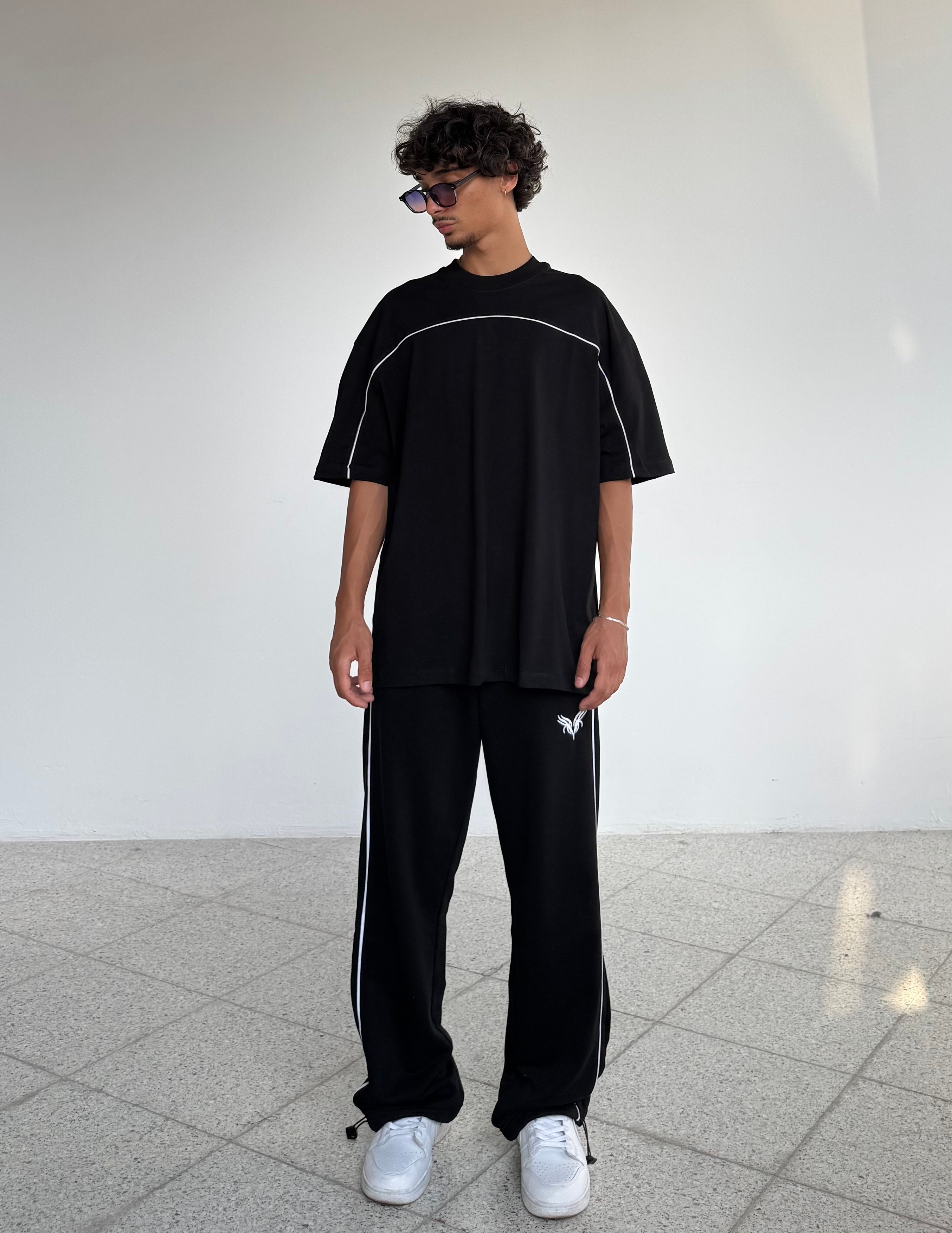 Biye geçişli Oversize Premium tişört