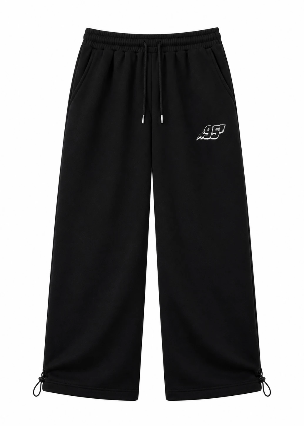 95 Nakışlı Ayarlanabilir Paça Baggy Eşofman Altı