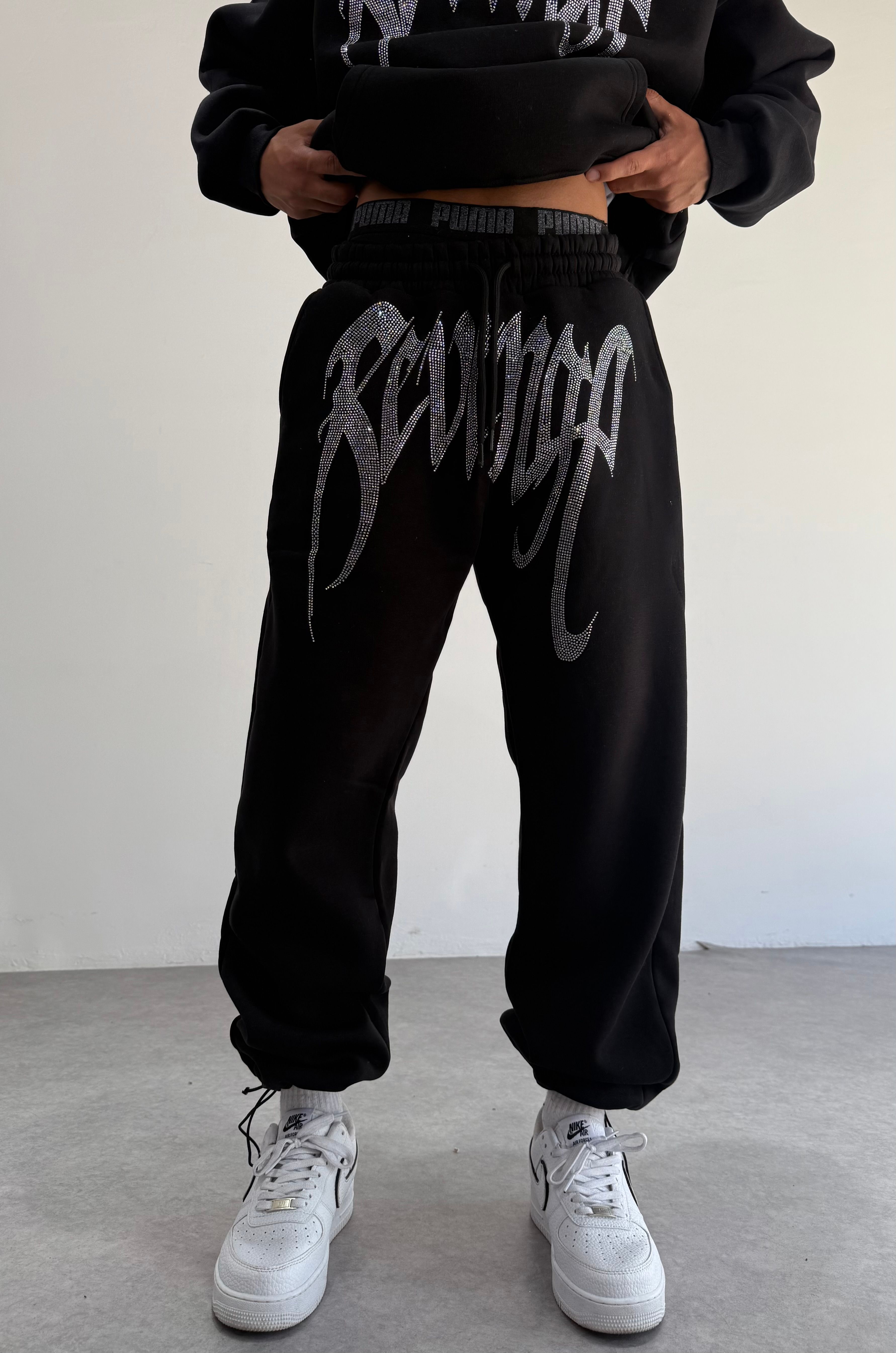  REVENGE Taşlı Oversize Eşofman Takımı 