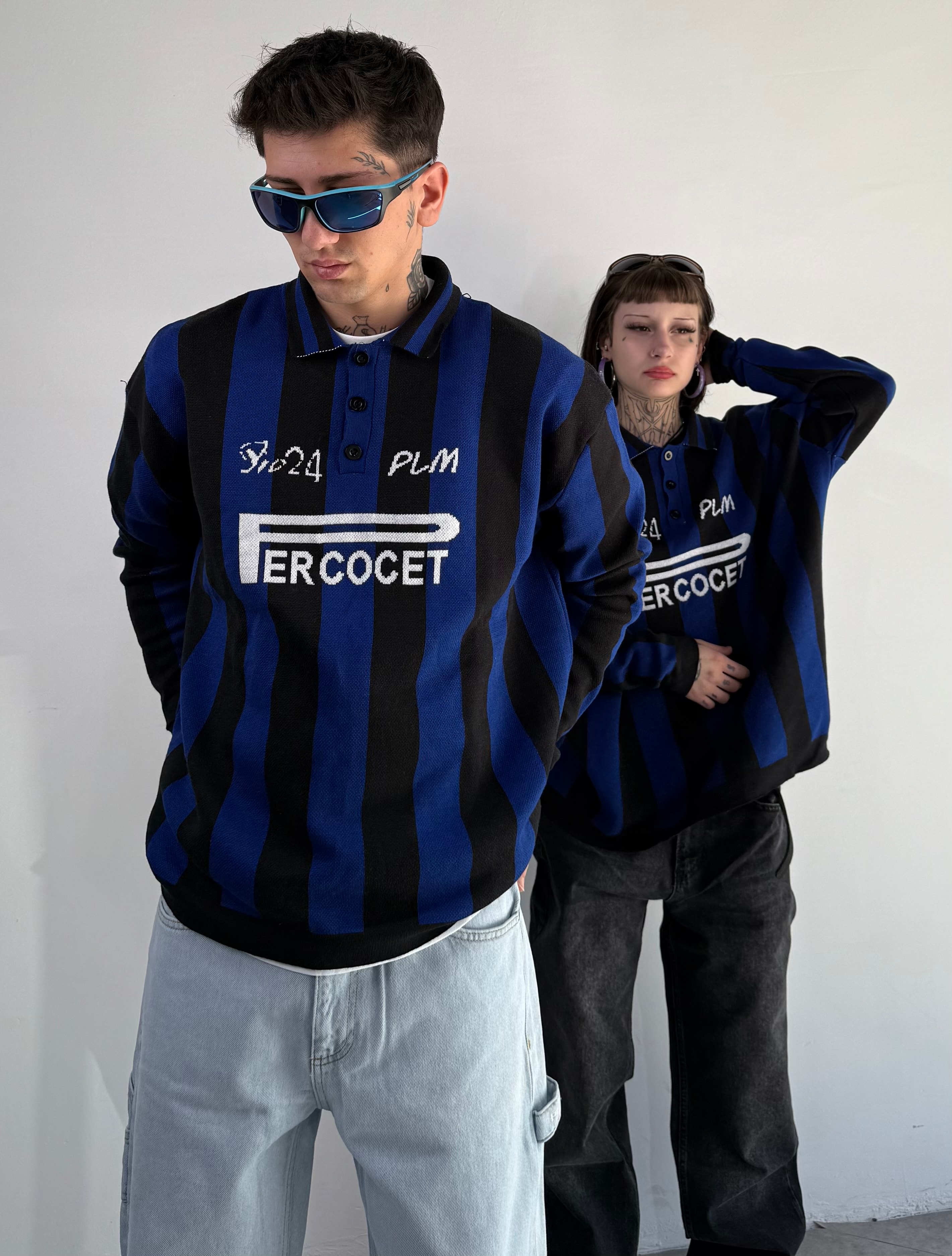 Oversize Triko Forma  - Mavi