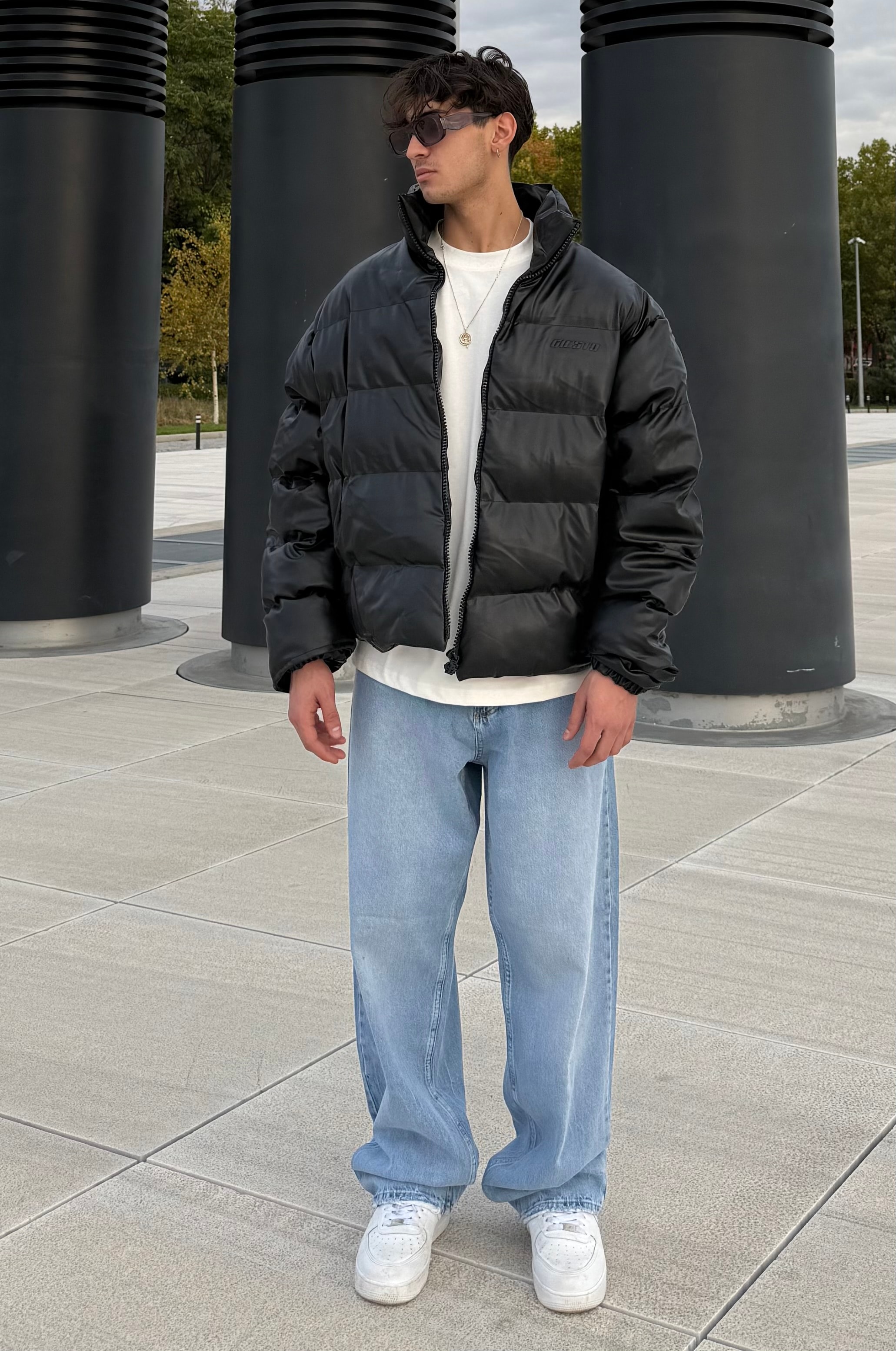 Oversize Premium Deri Mont 