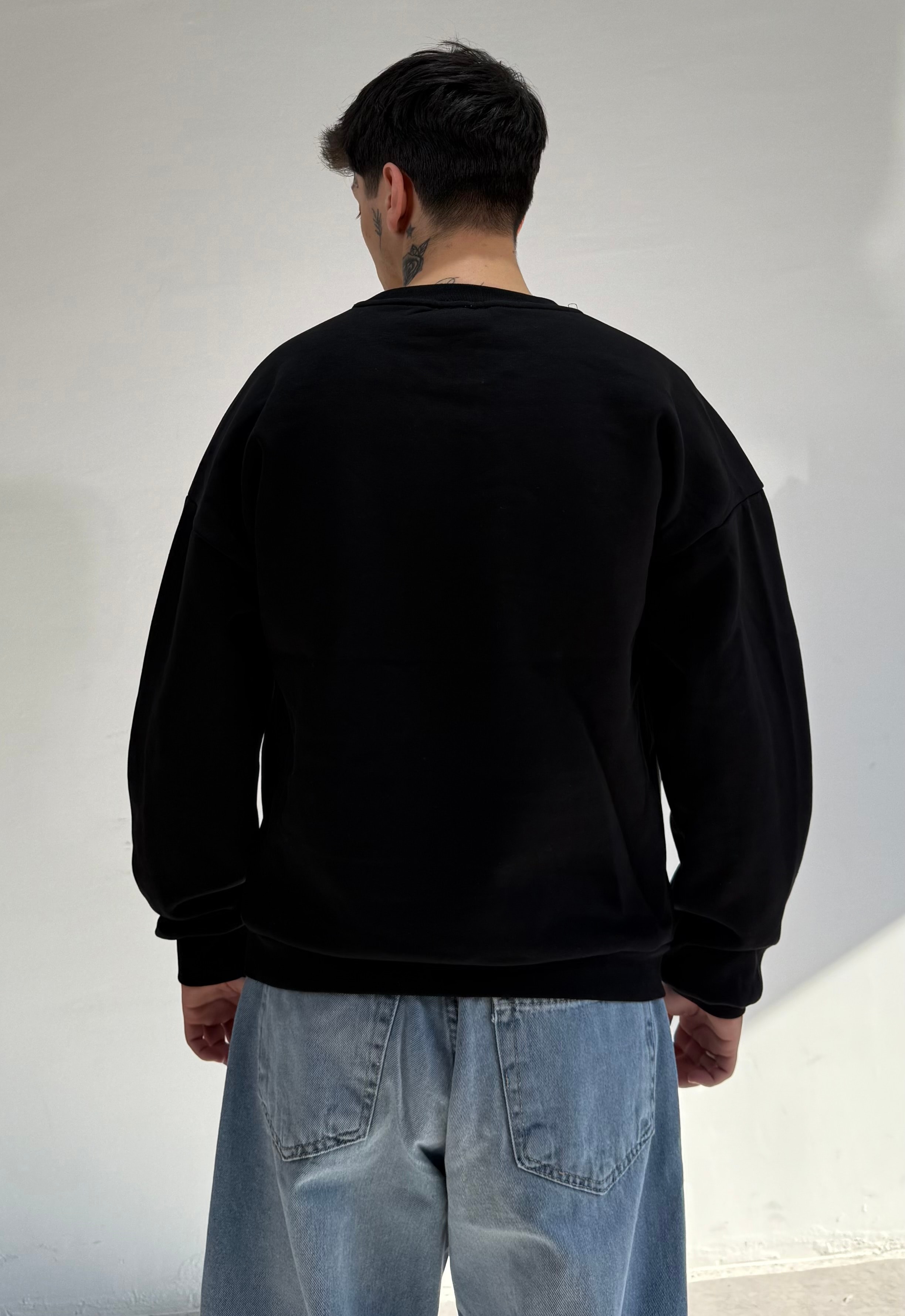 Biye Geçişli Oversize Premium Sweat 