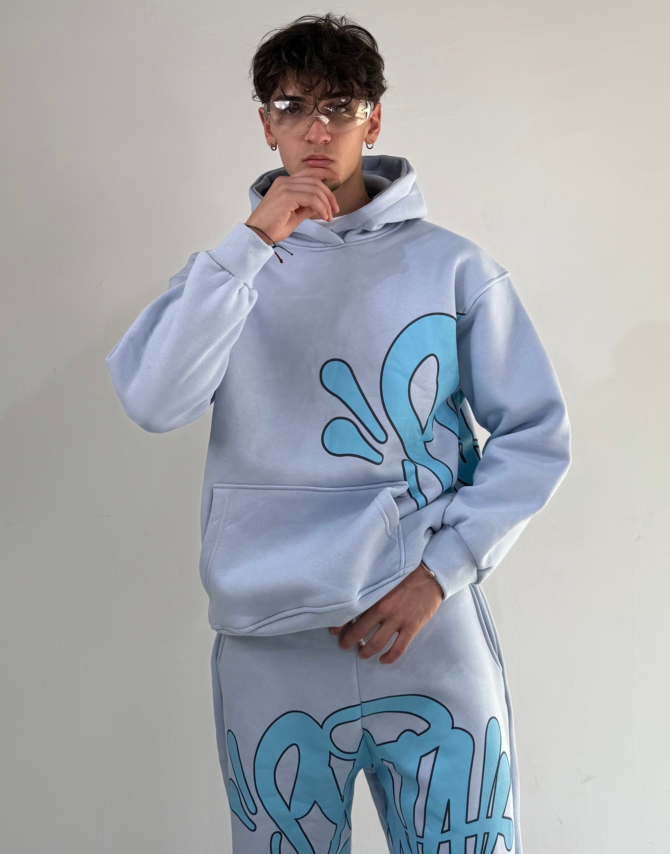 S. Baskılı Oversize Eşofman Takımı