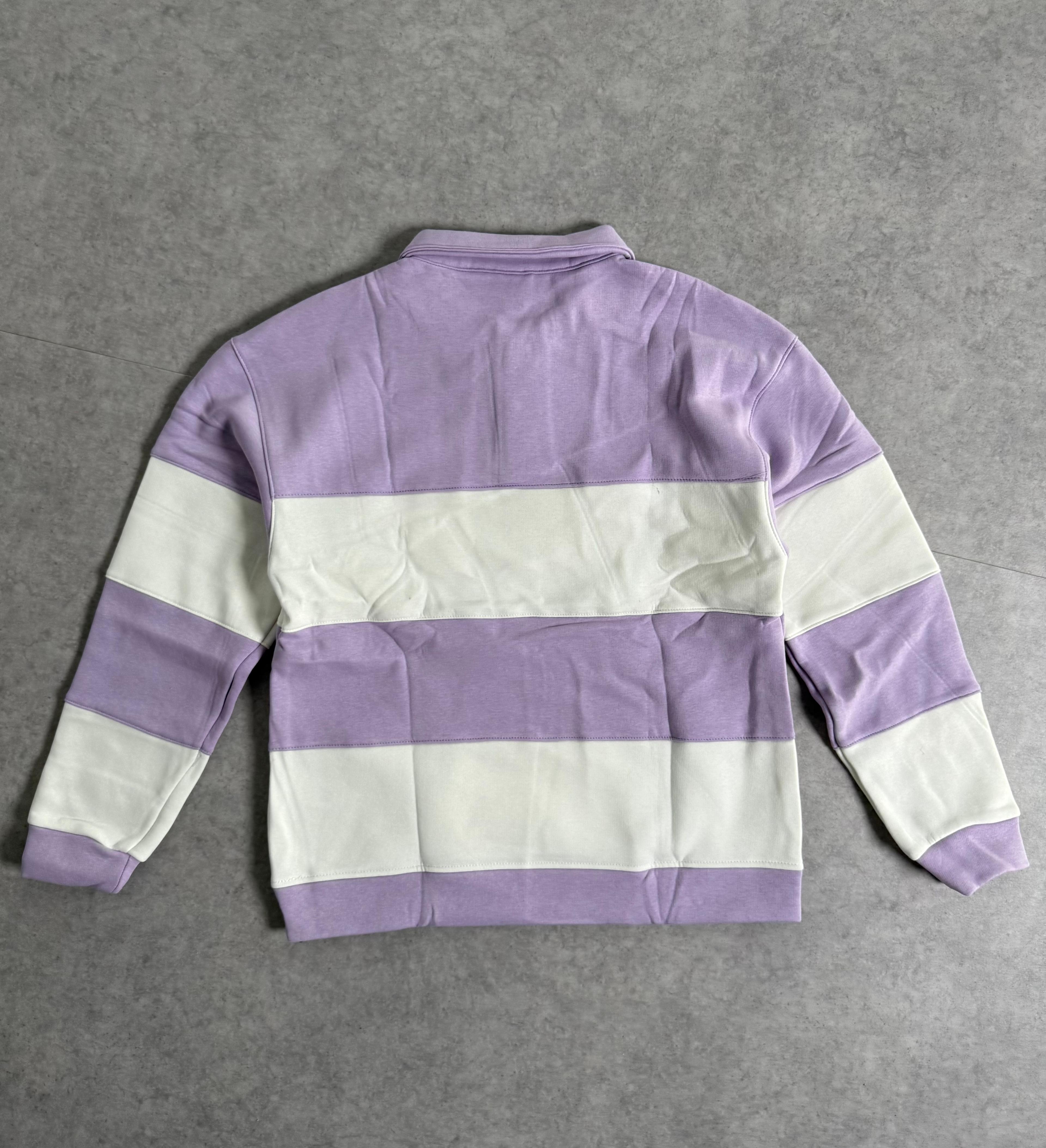 Çizgili Oversize Sweatshirt 