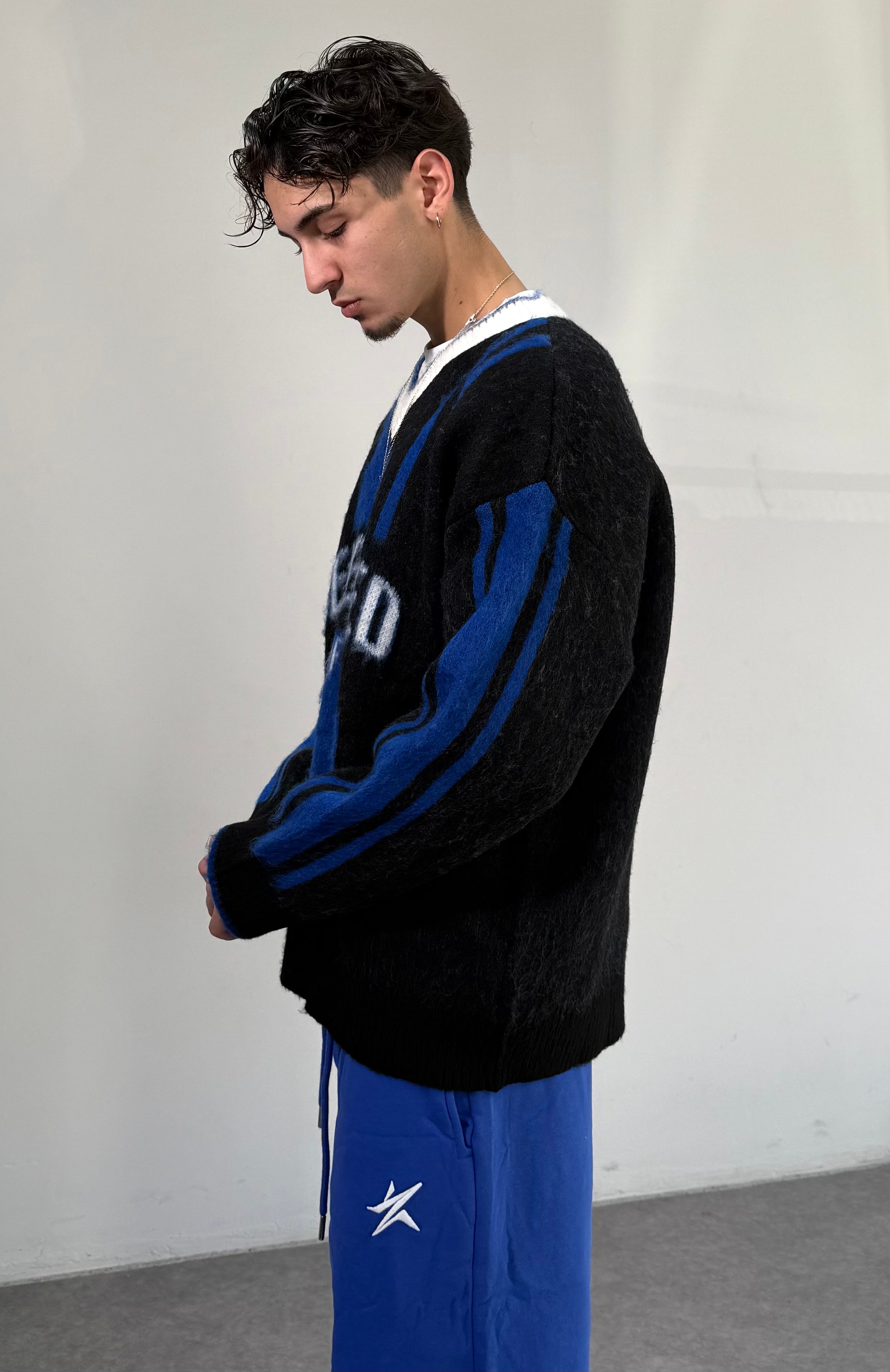 Özel Seri Yaka Oversize Triko Kazak 