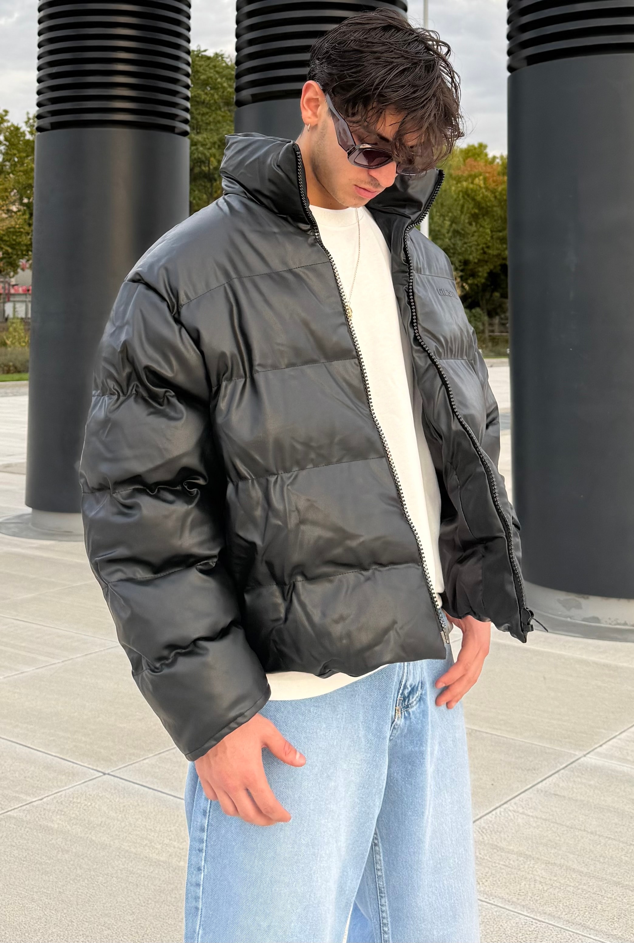 Oversize Premium Deri Mont 