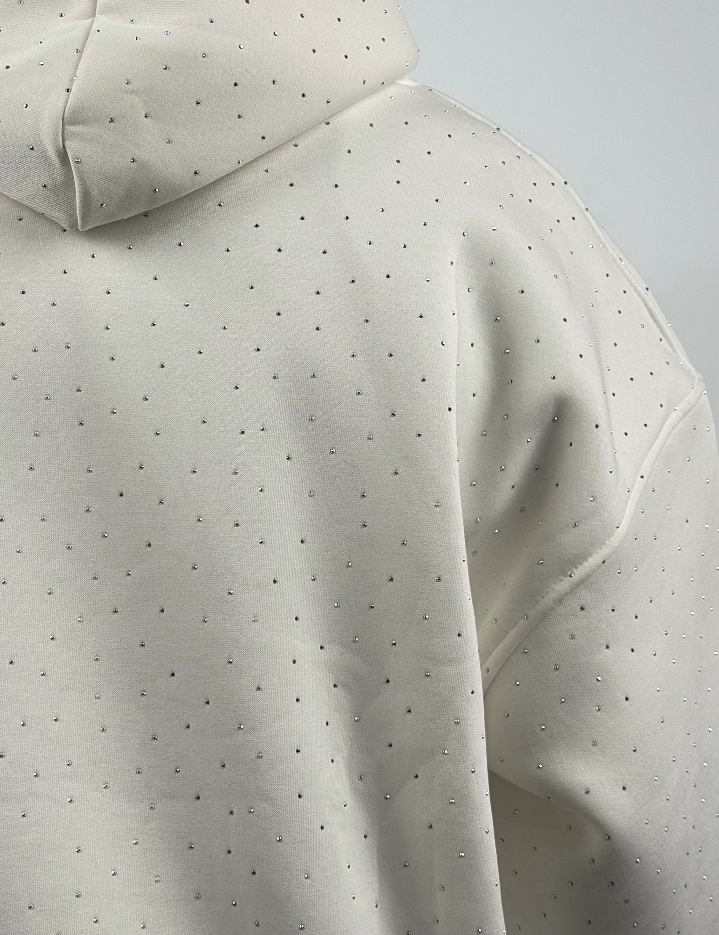 Full Taşlı ZAEE Nakışlı Oversize Sweatshirt