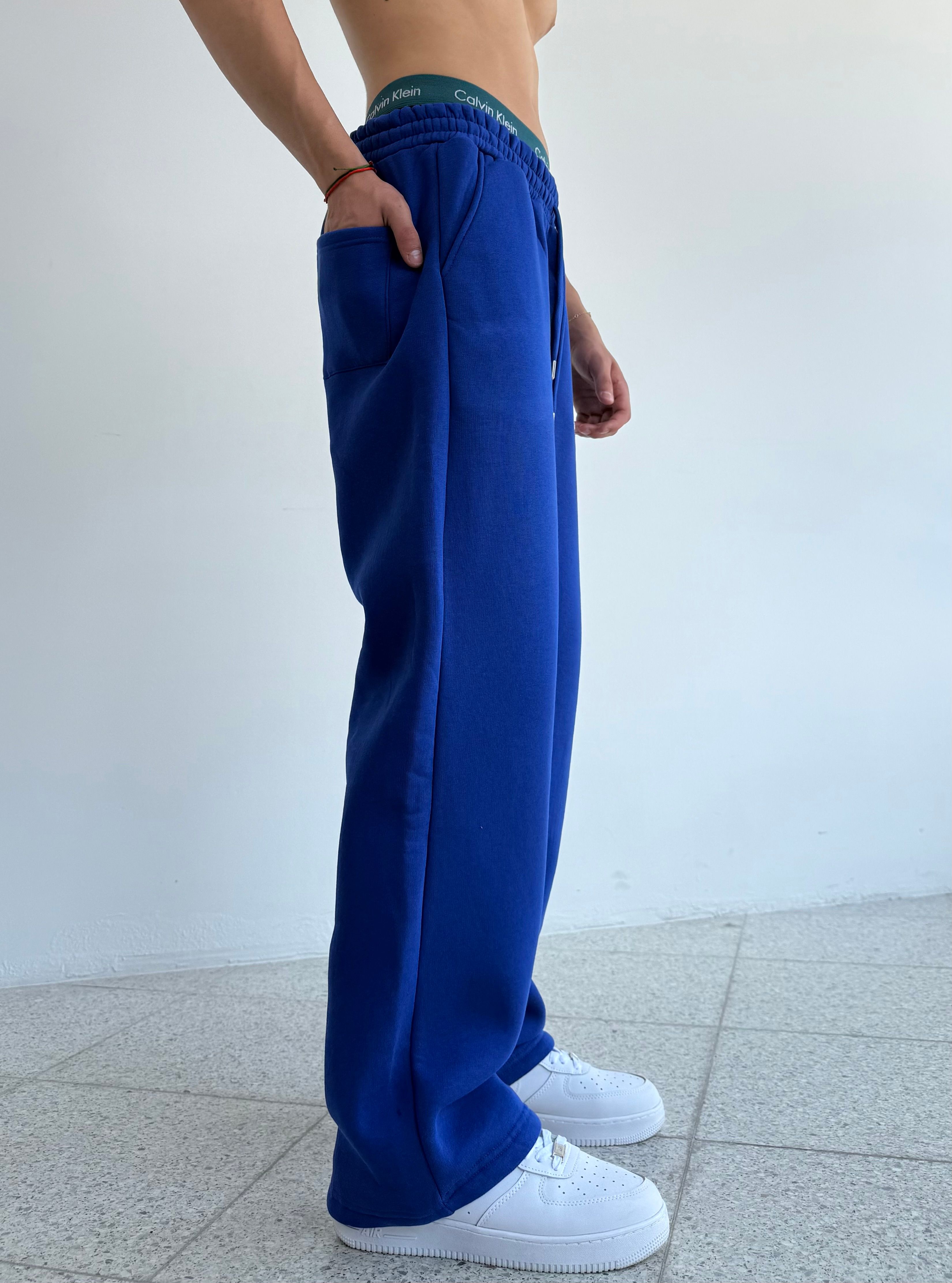 Kışlık Stussy Nakış Detay 3 İplik Şardonlu  Eşofman