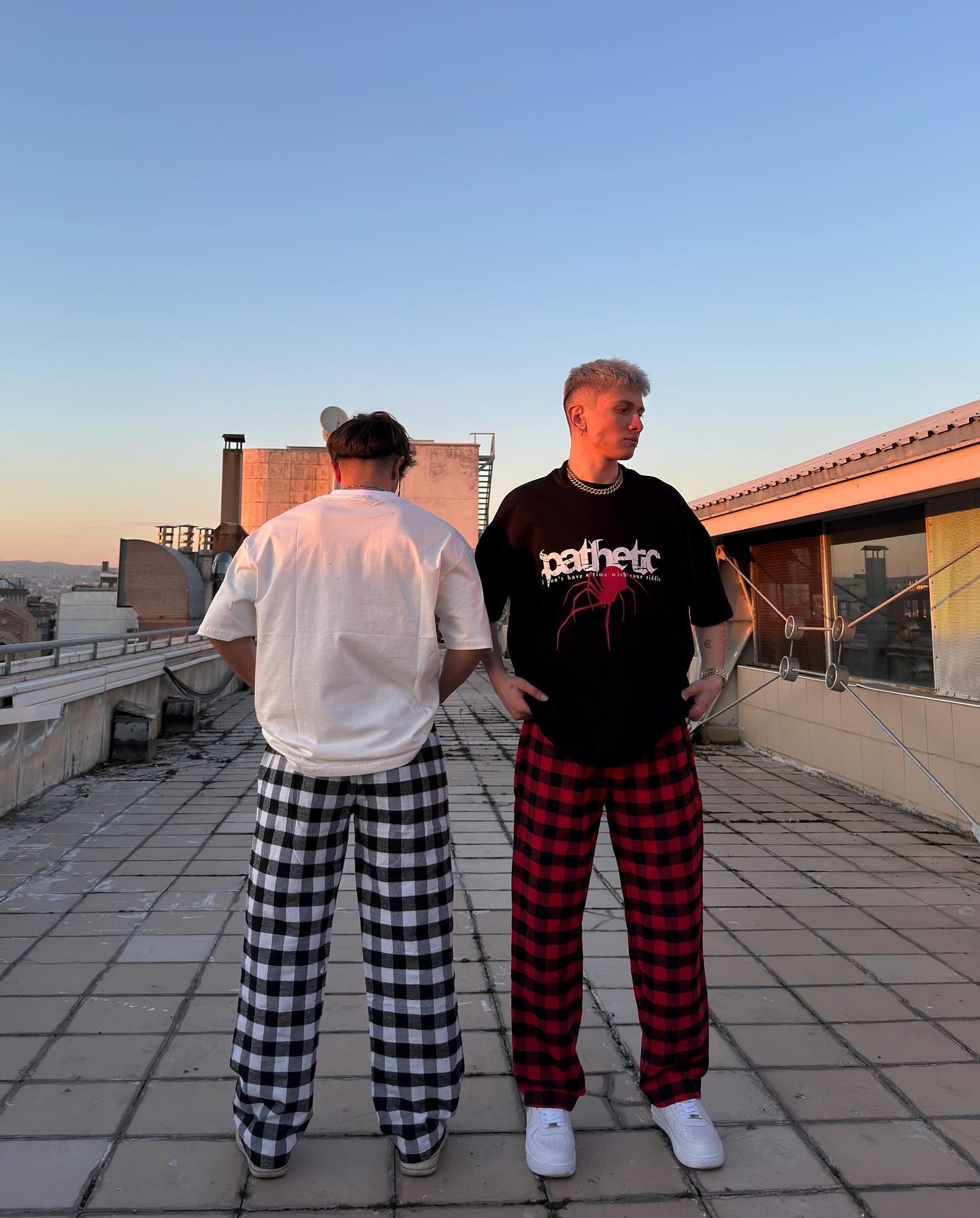 PATHETIC Baskılı Oversize Yüksek Kalite Premium Siyah T-shirt