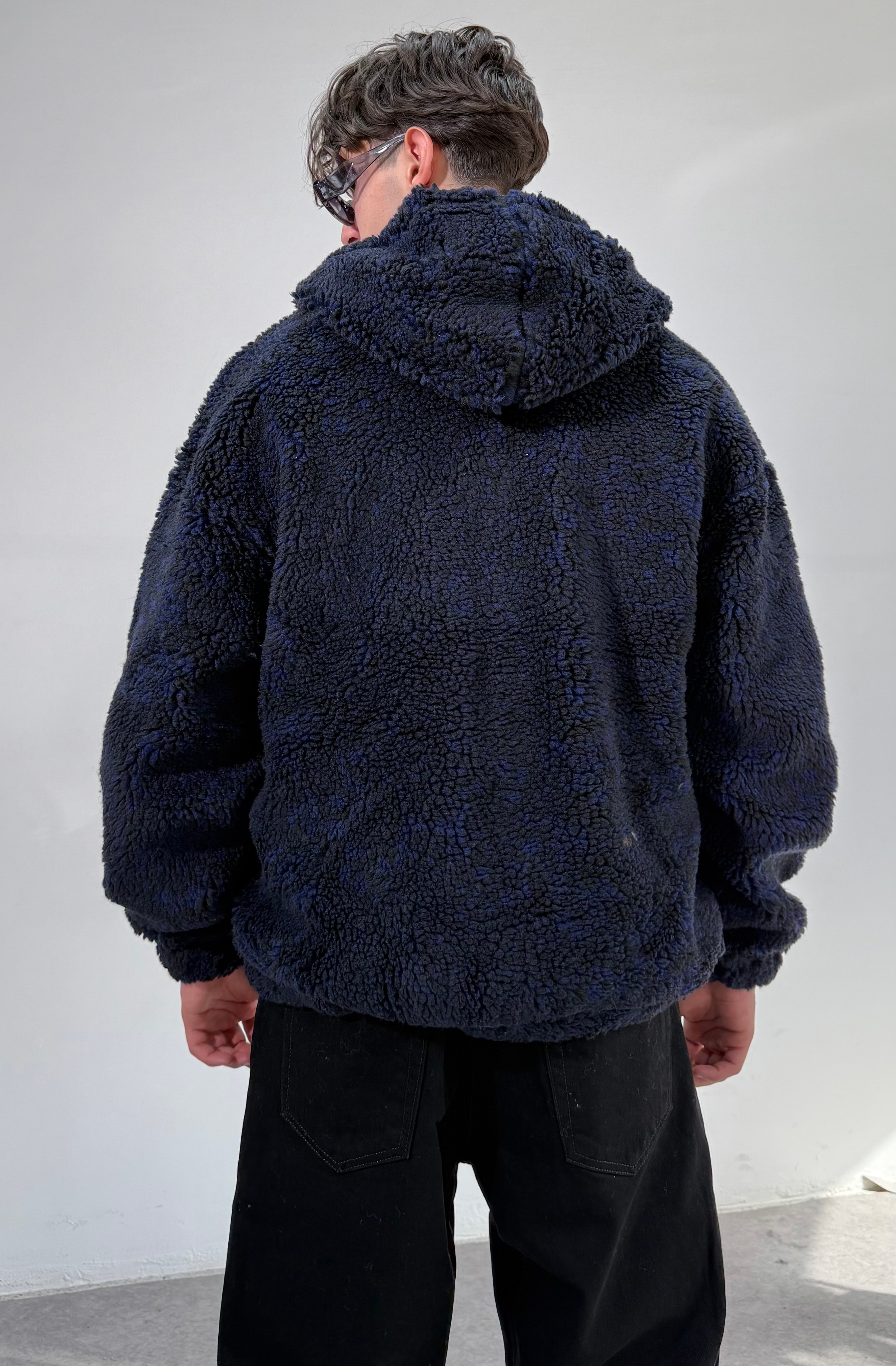 Oversize Premium Peluş Mont 