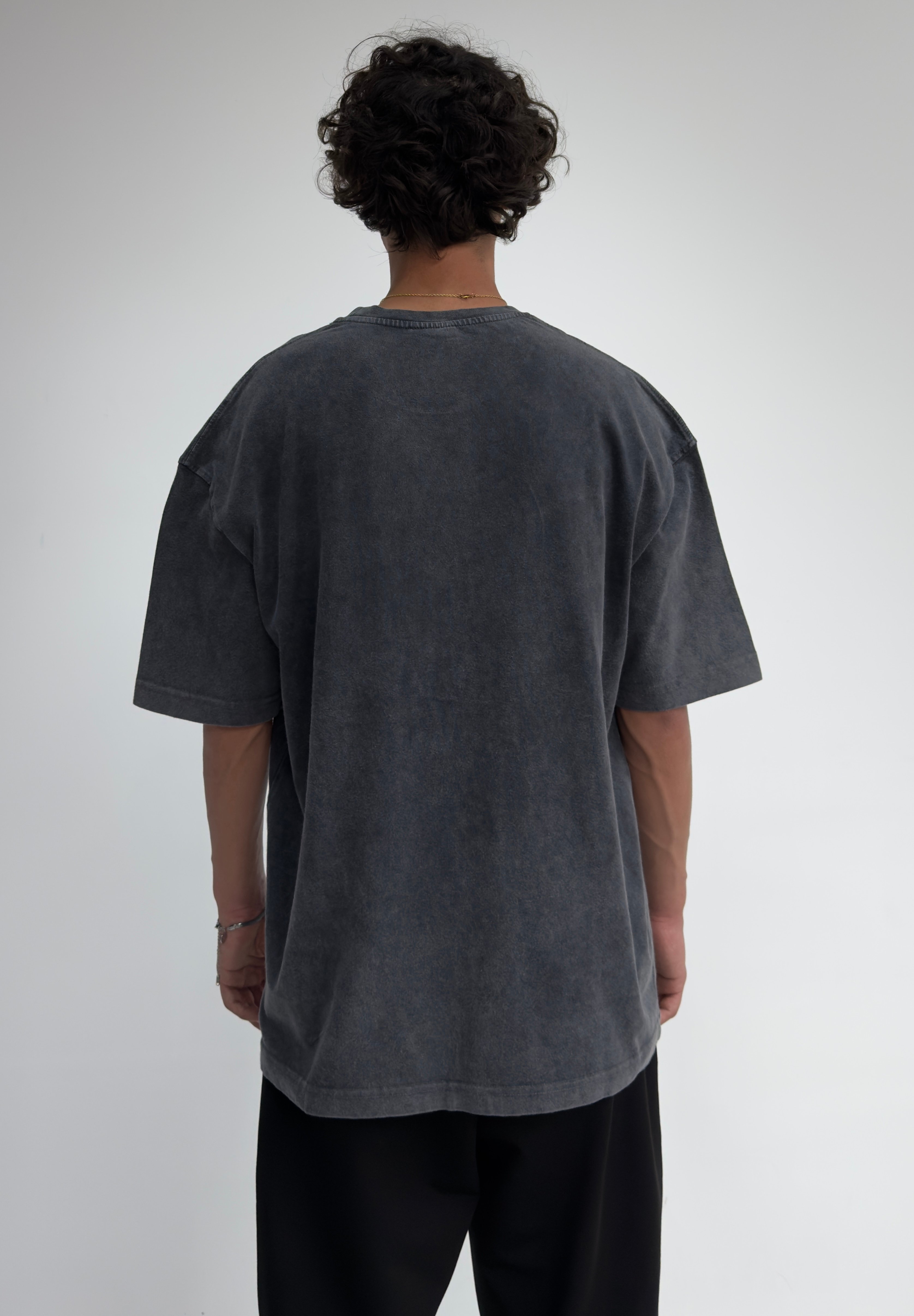 Özel Seri Taşlı Oversize Premium Tişört