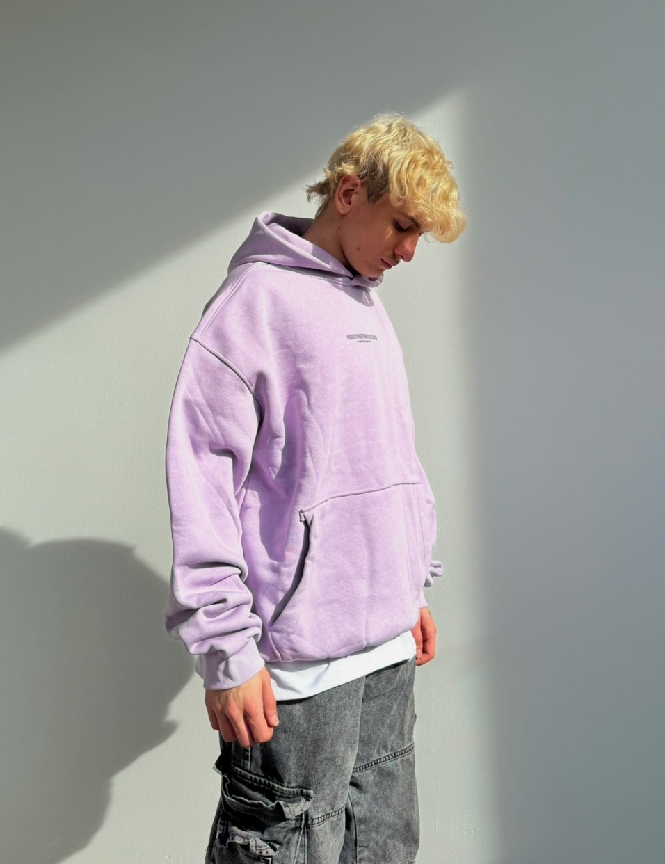 HS Baskılı Oversize Sweatshirt