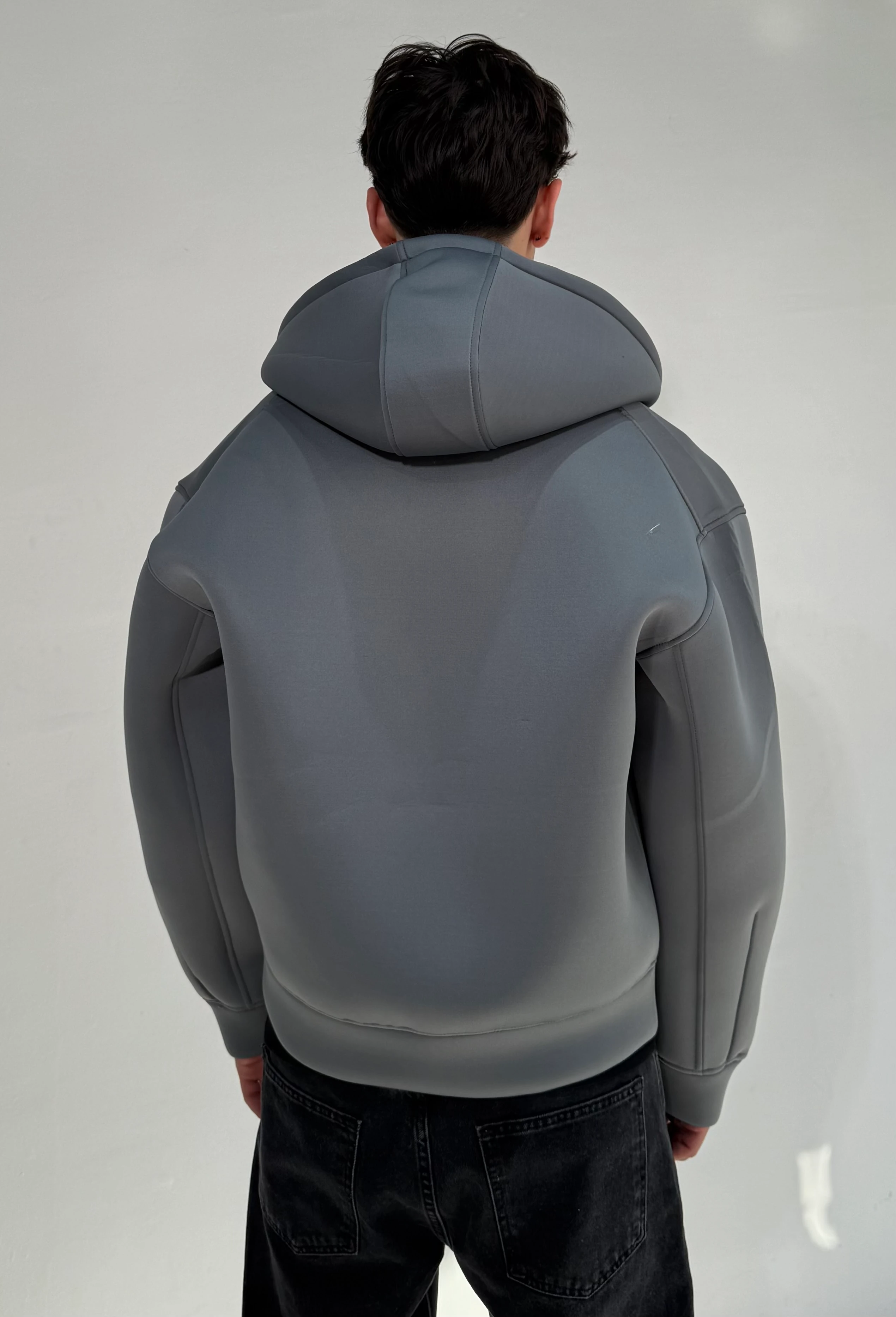 ふぅ Oversize Scuba Zipp Hoodie