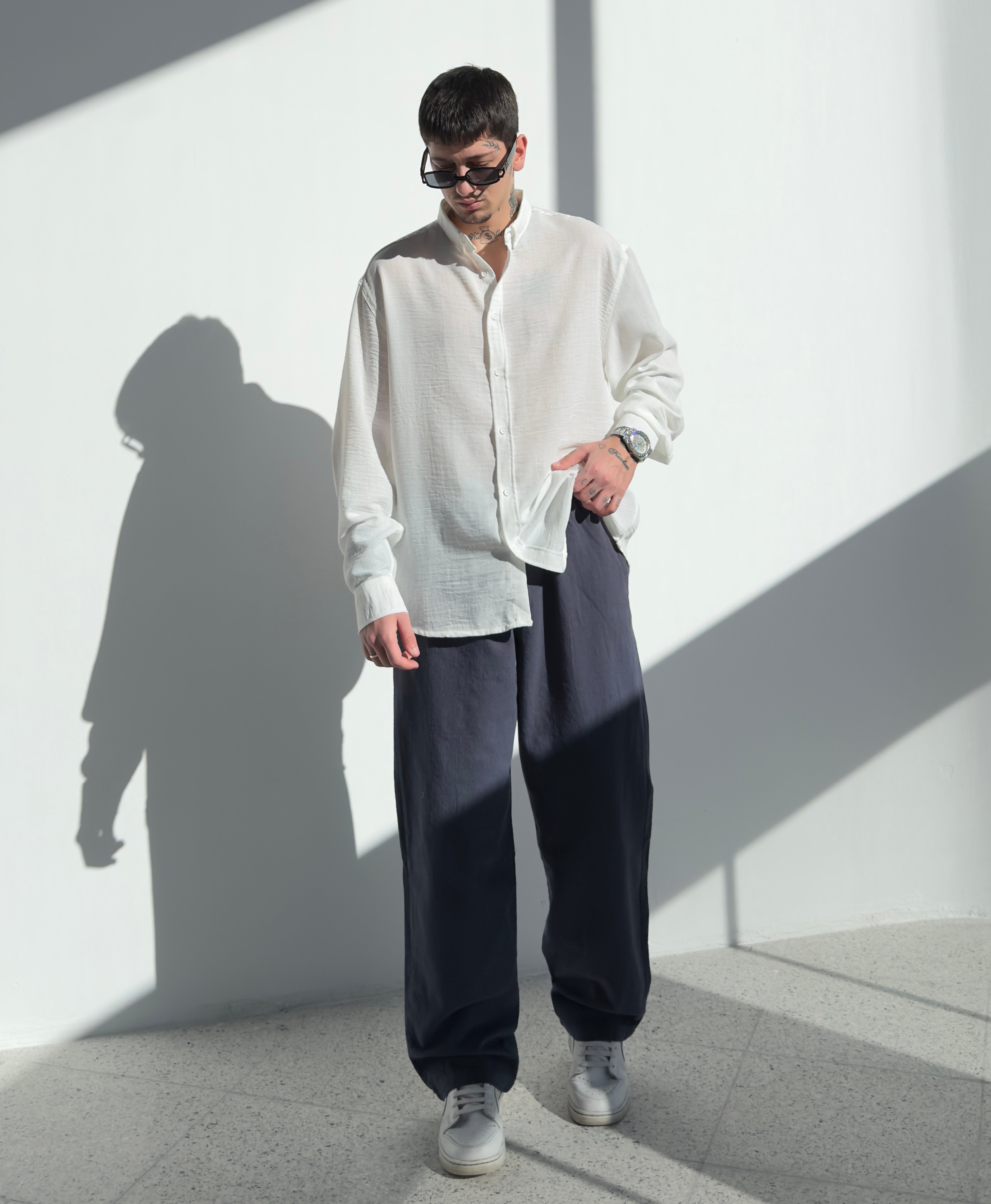 Keten Baggy Pantolon