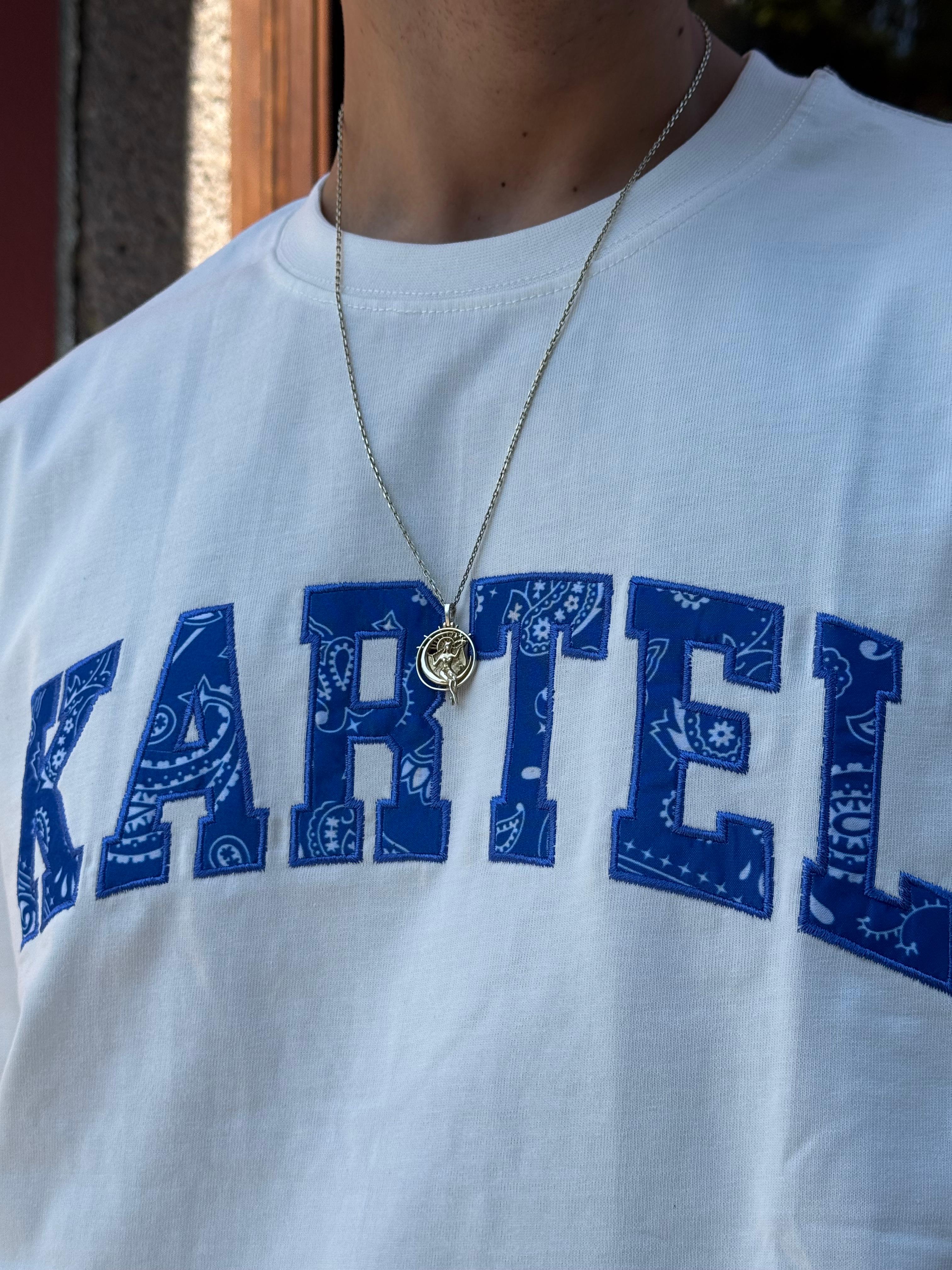 Kartel Nakışlı Oversize Tişört