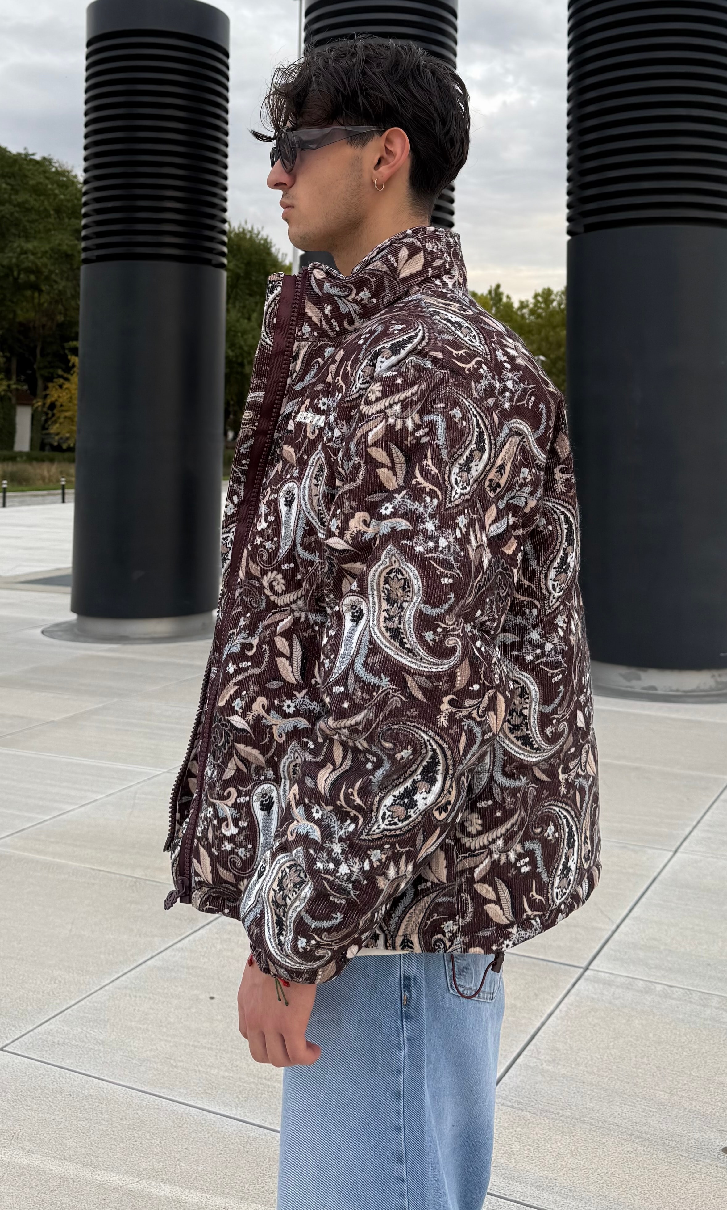 Desenli Oversize Premium Mont