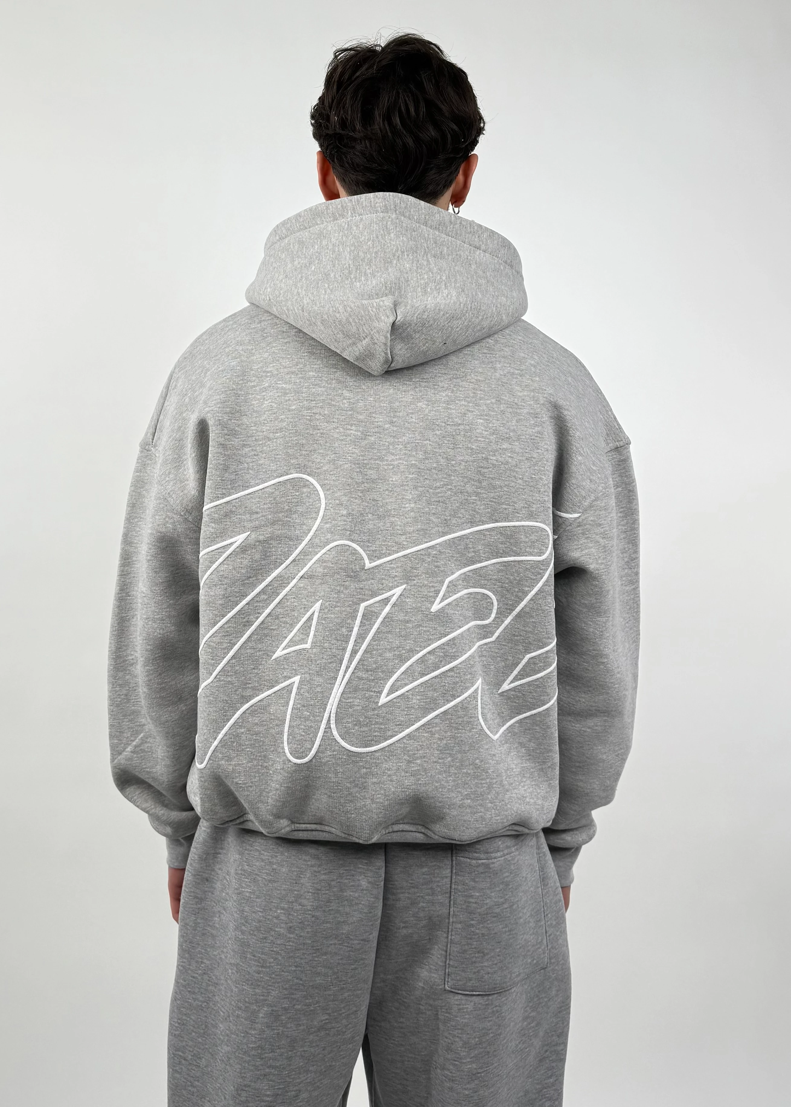 ZAEE Cominity Baskılı Oversize Hoodie