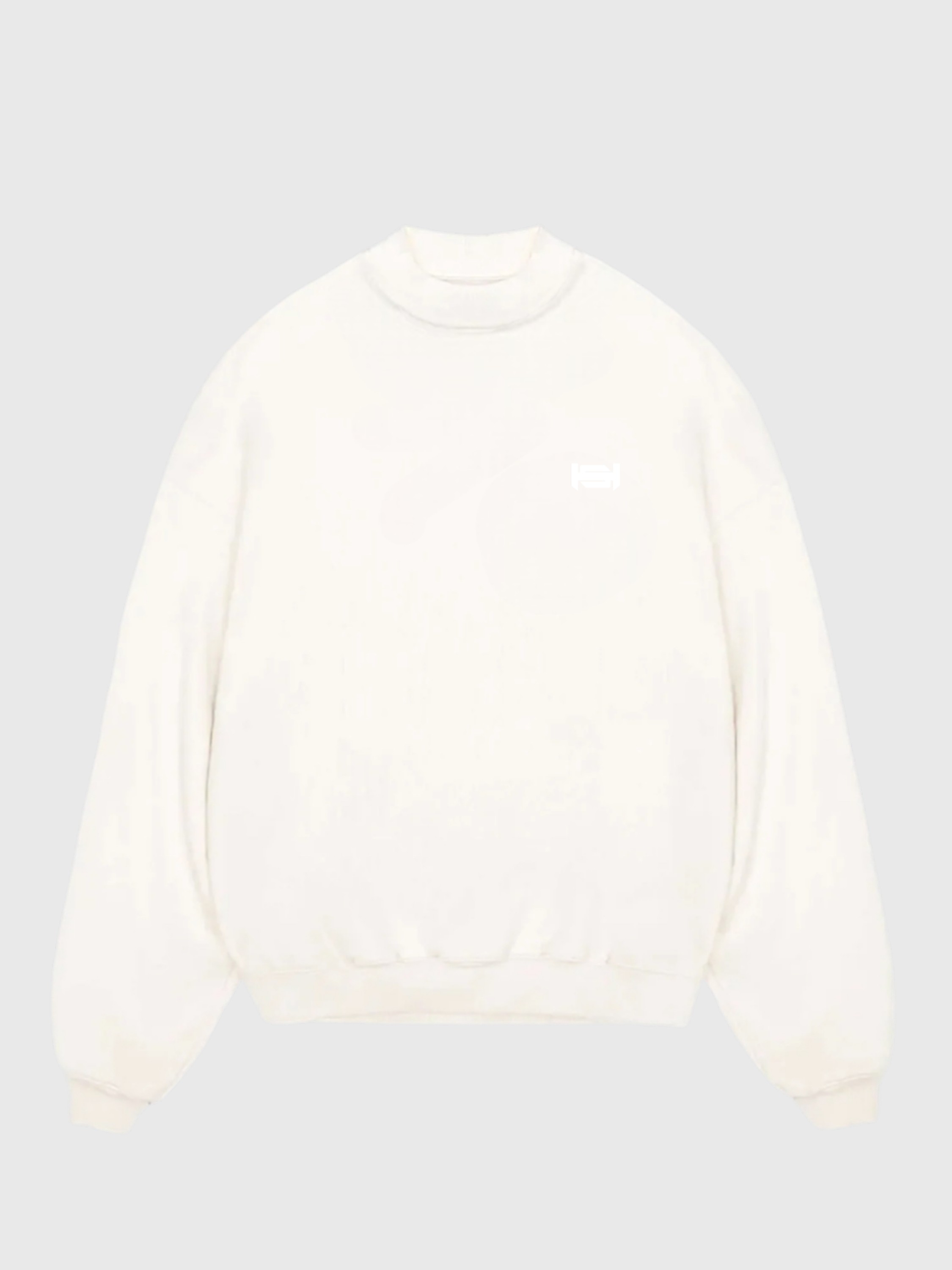 HS Basic Oversize  Sweat  - Beyaz