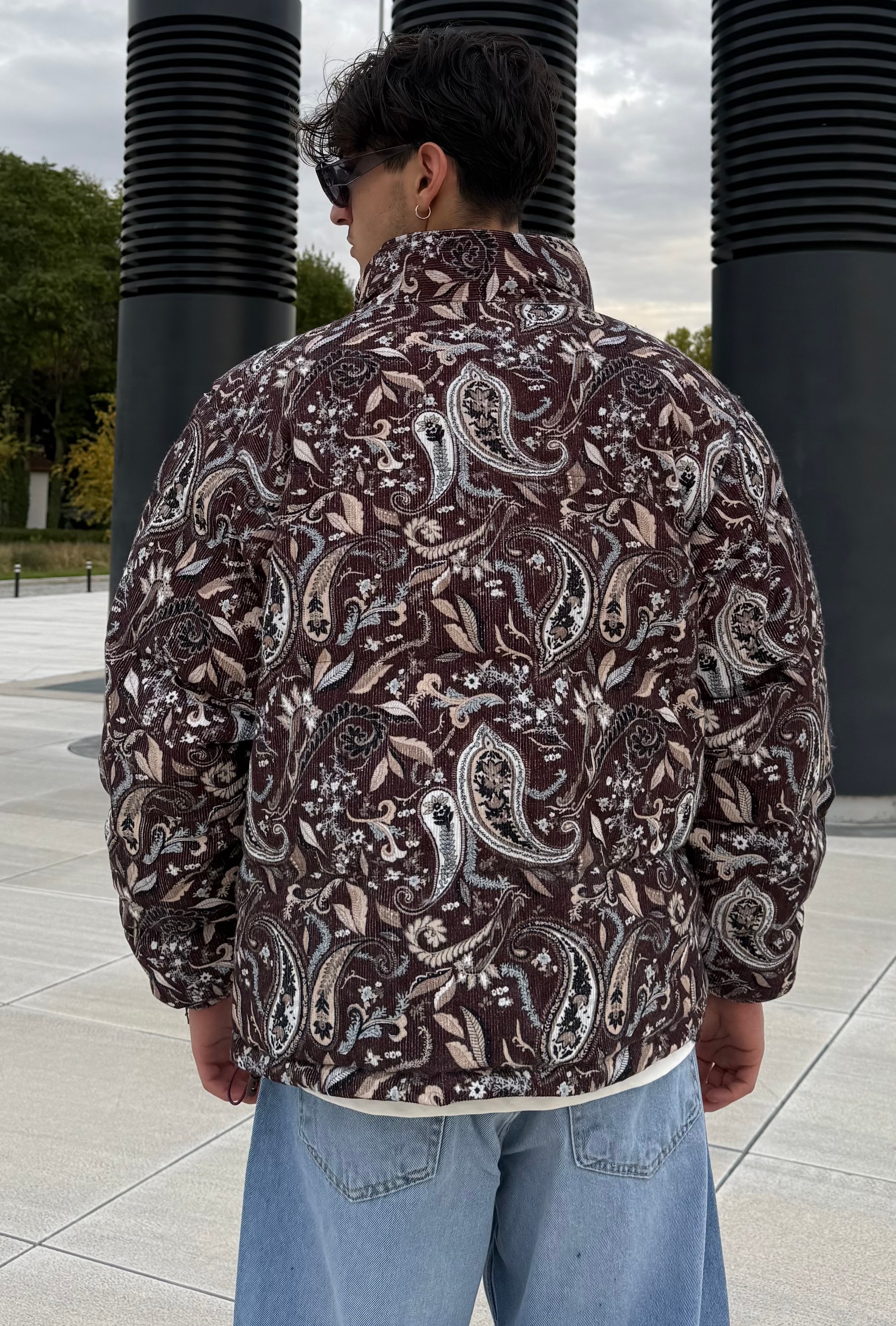 Desenli Oversize Premium Mont