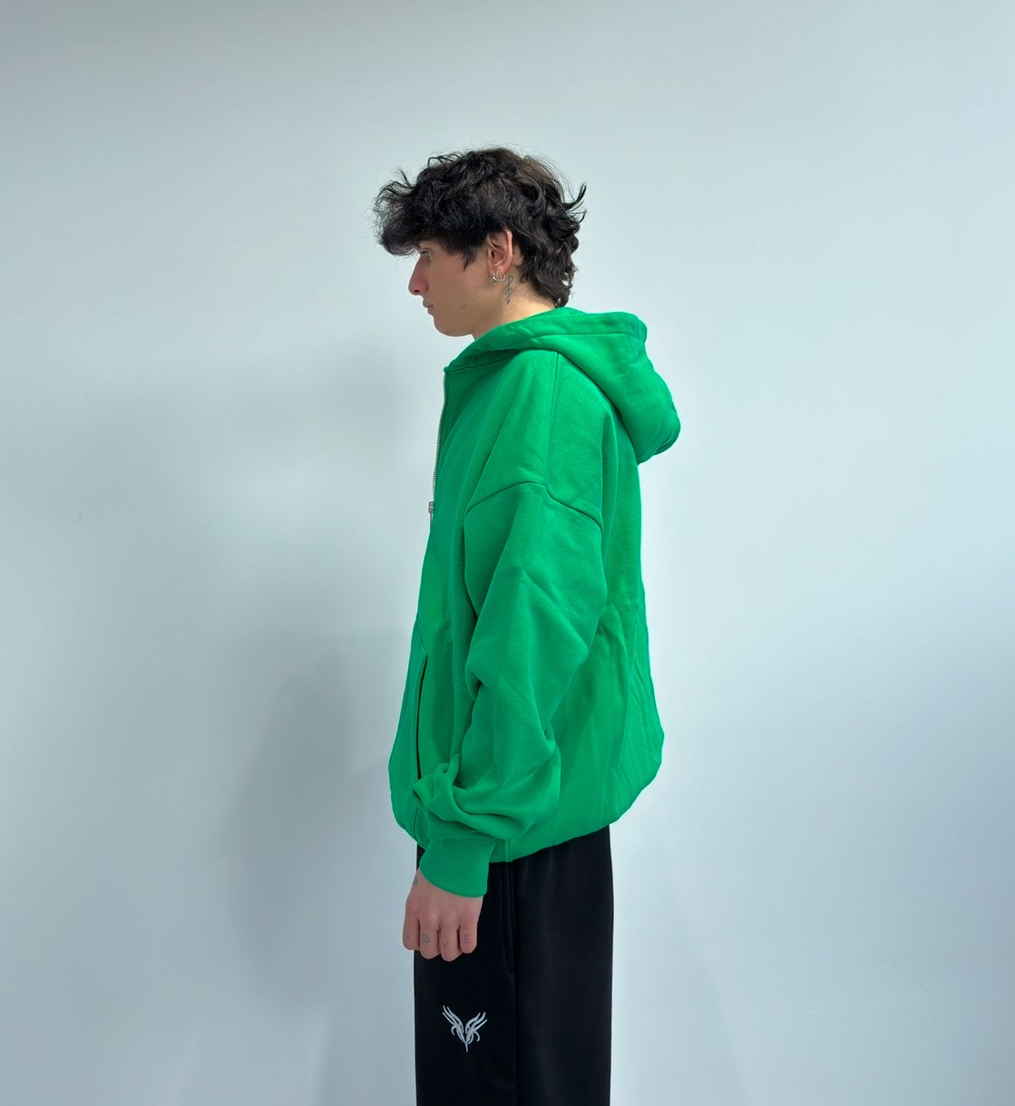 Basic Oversize Premium Zipp Hoodie