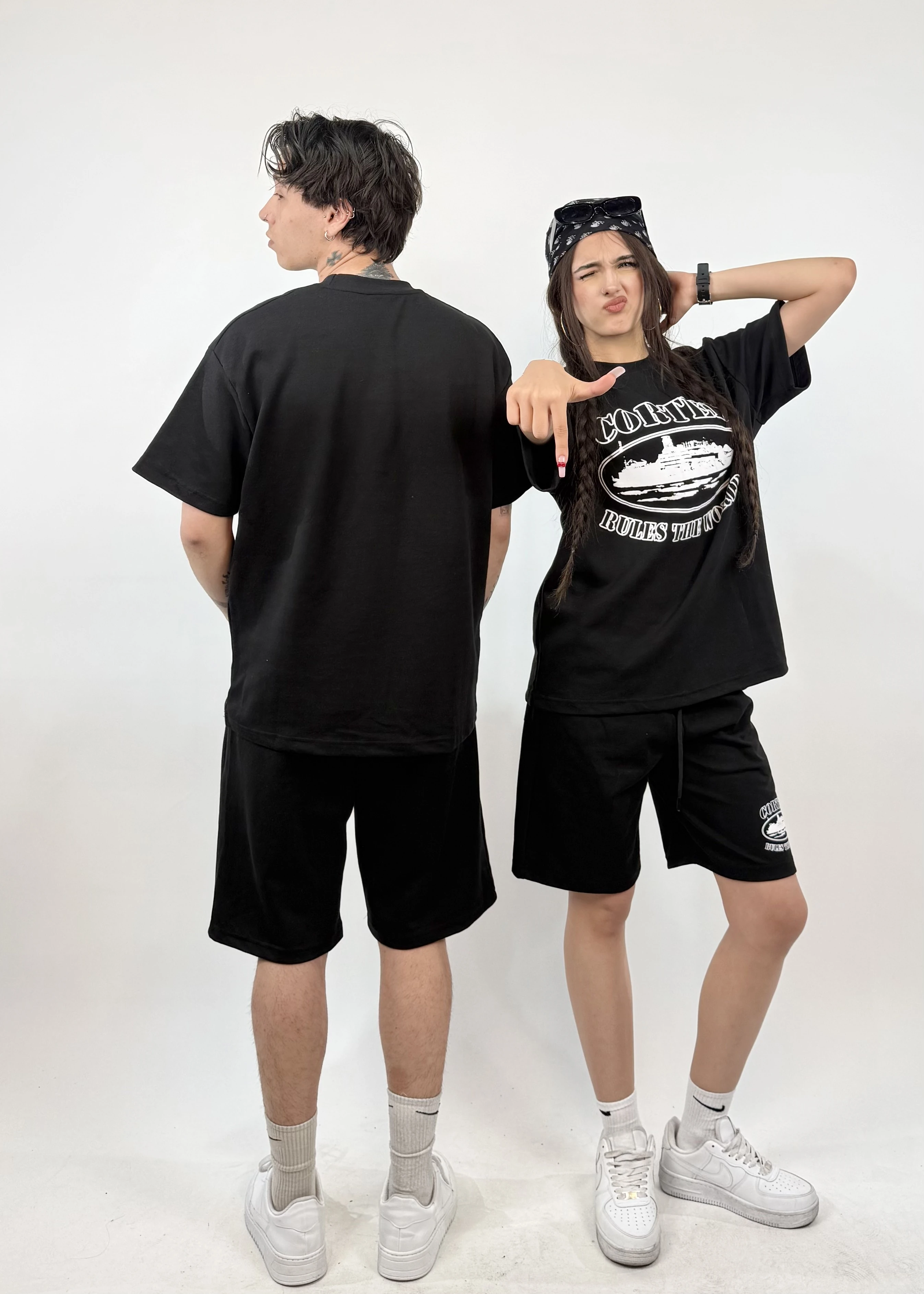 CRTZ Esesntial Oversize Şort Takımı