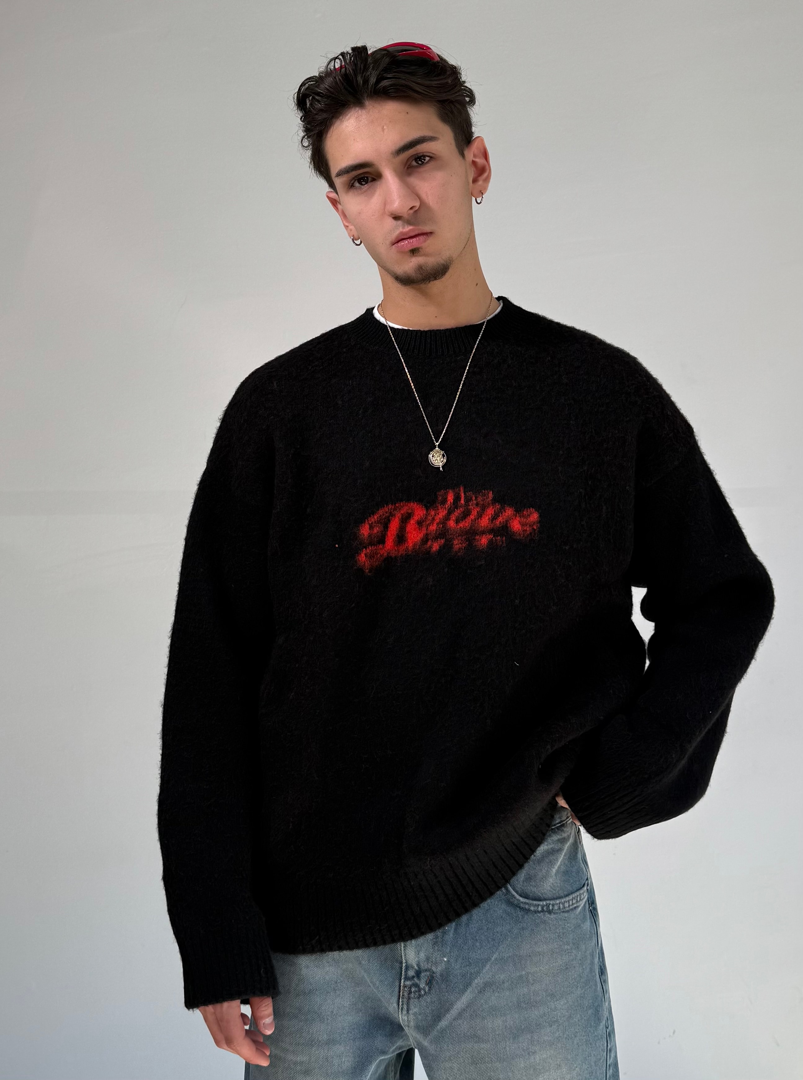 Courage Özel Seri Oversize Premium Triko kazak 