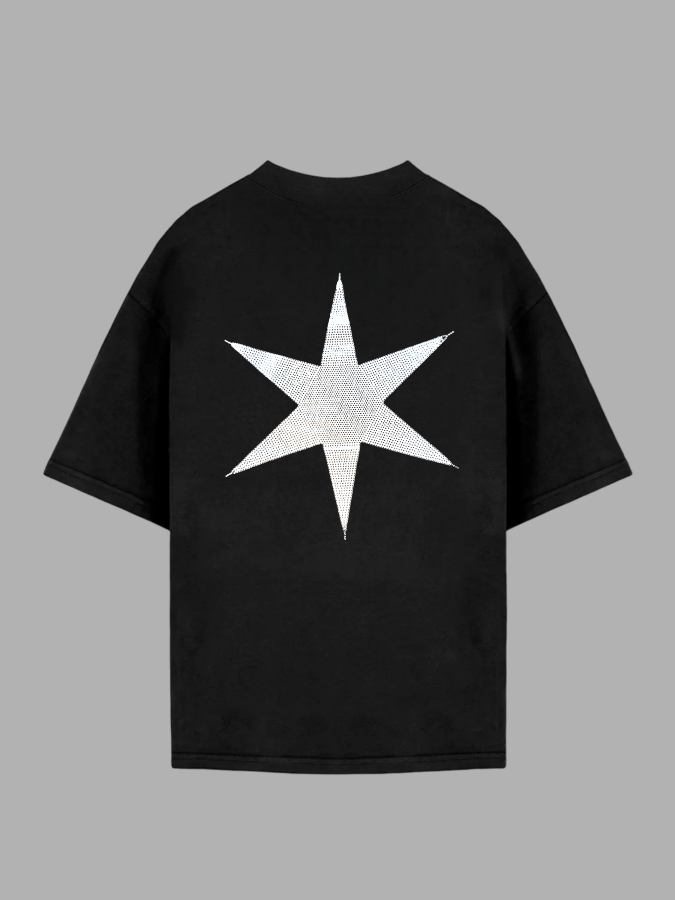 Motive 2M Taşlı Oversize  T-shirt
