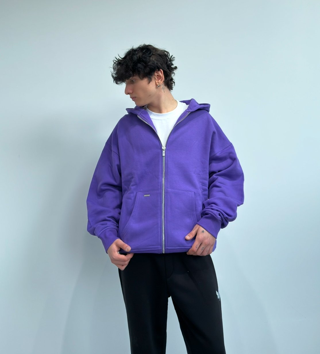 Basic Oversize Premium Zipp Hoodie