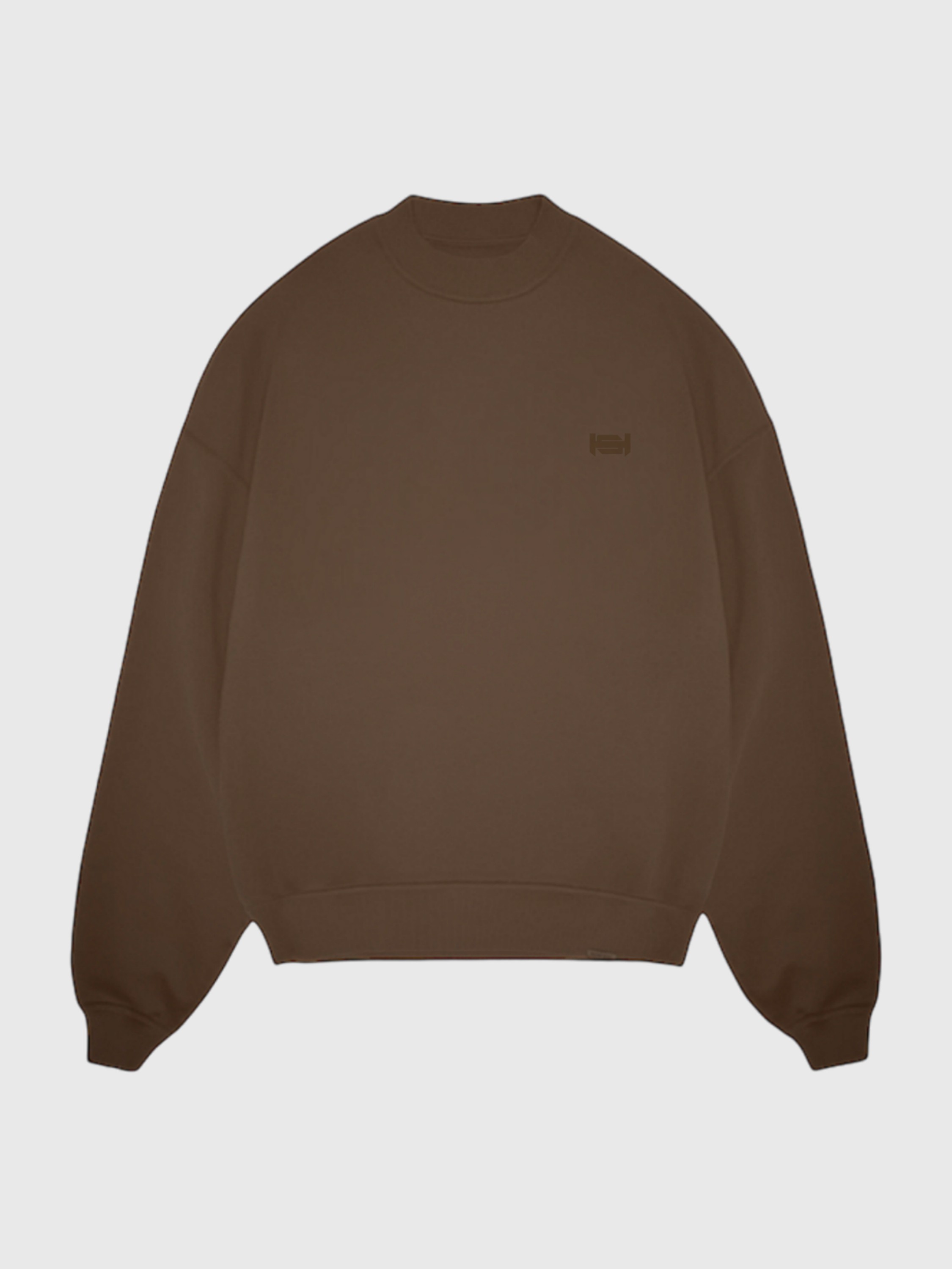 HS Basic Oversize  Sweat  - kahverengi