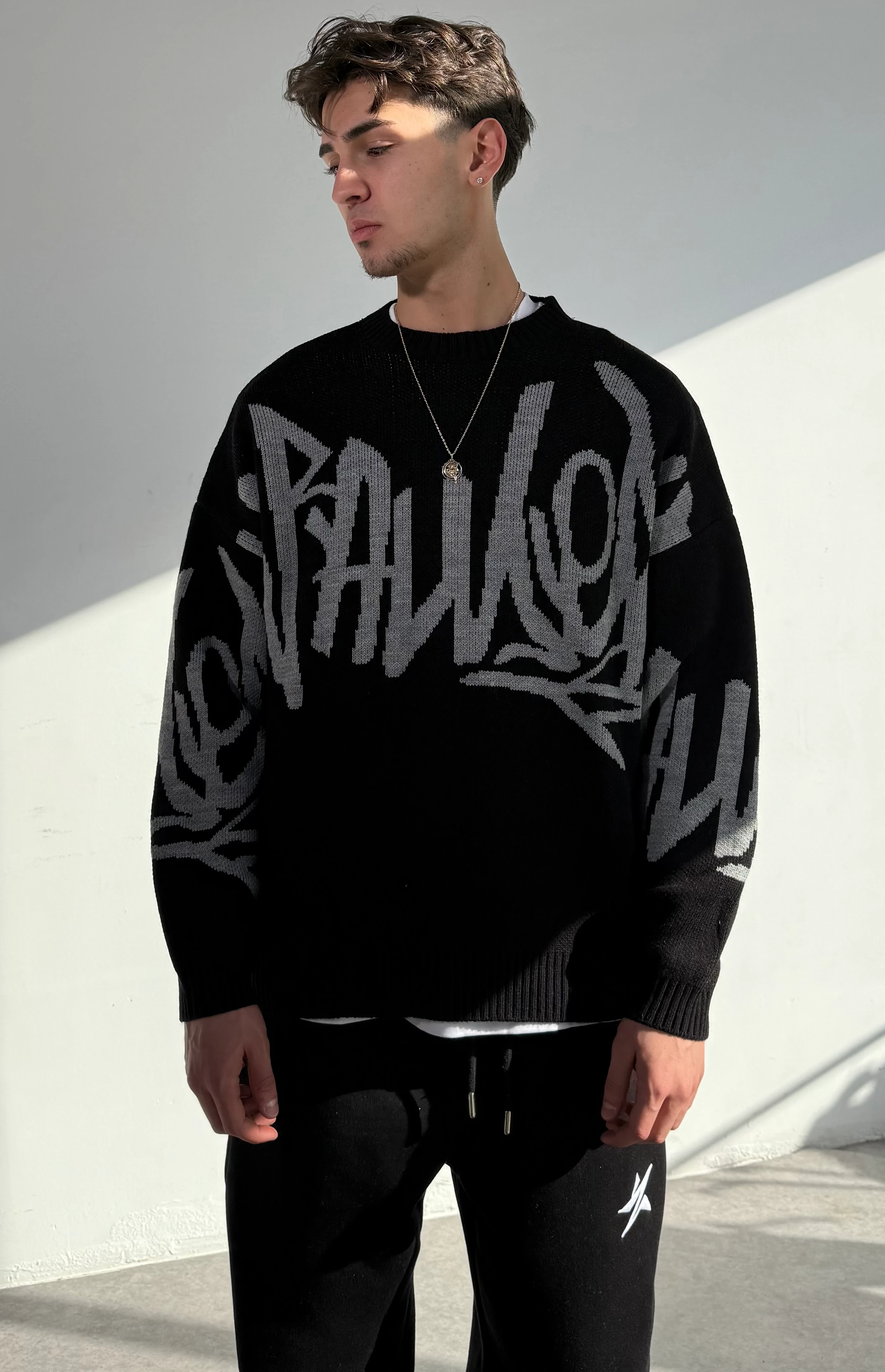 Oversize Premium Triko Kazak 