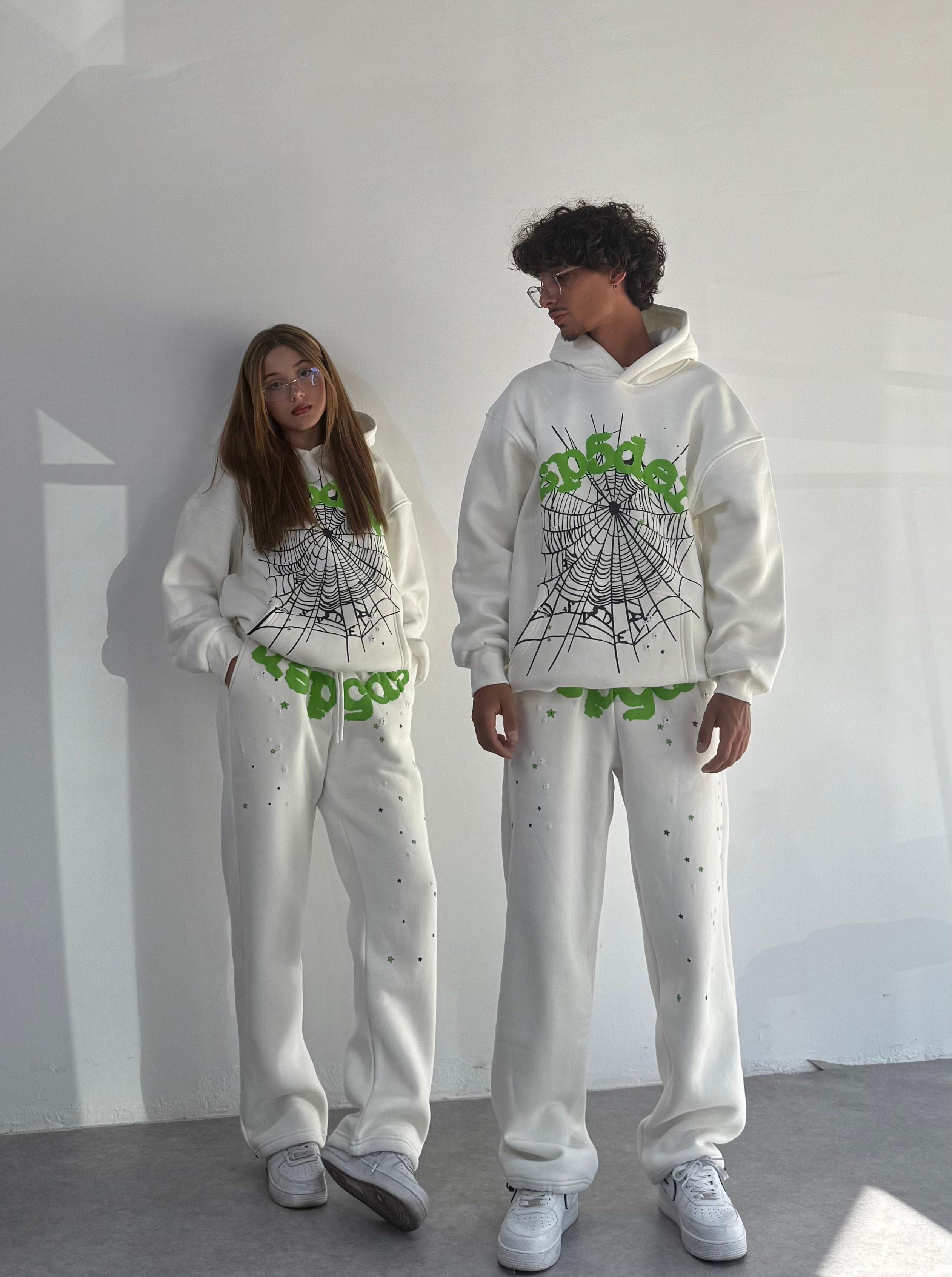Spider Baskılı Oversize Sweatshirt 