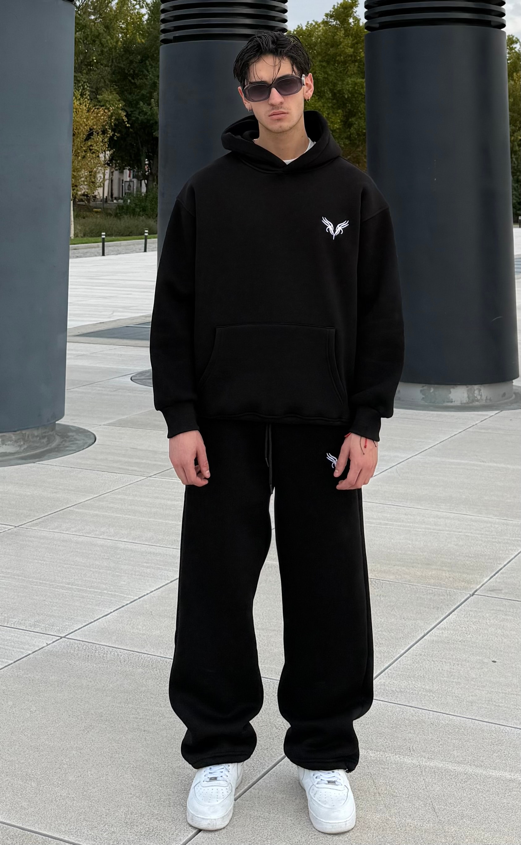 VNM Nakışlı Oversize Premium Eşofman Takımı 