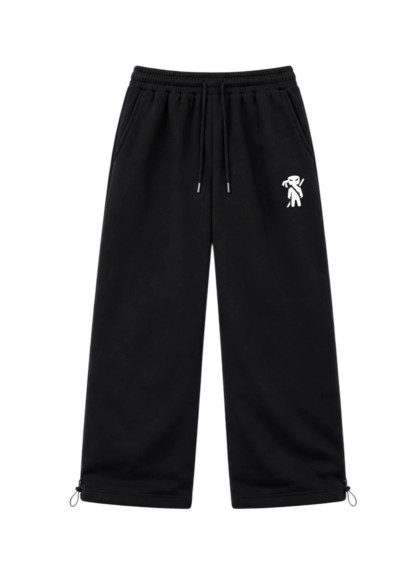 Street Alien Nakışlı Ayarlanabilir Paça Premium Baggy Eşofman Altı