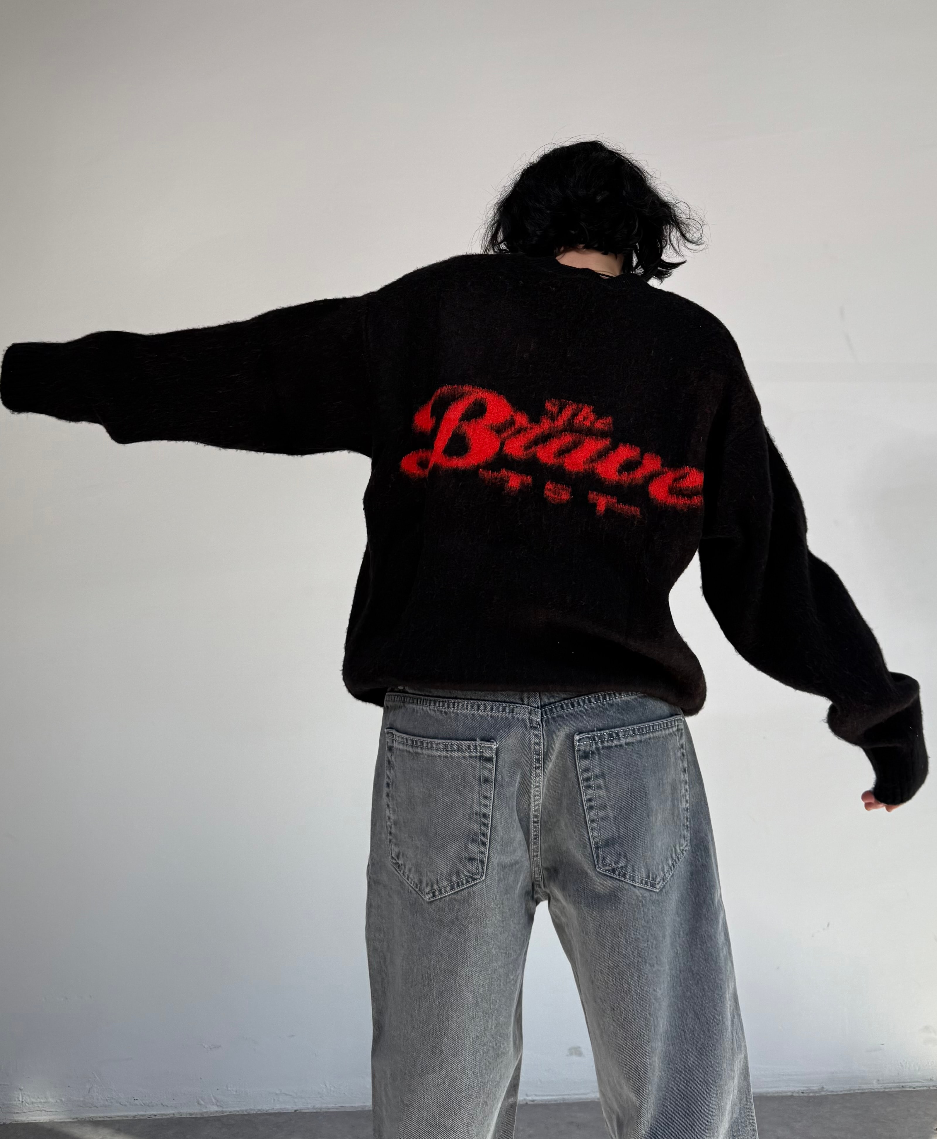 Courage Özel Seri Oversize Premium Triko kazak 