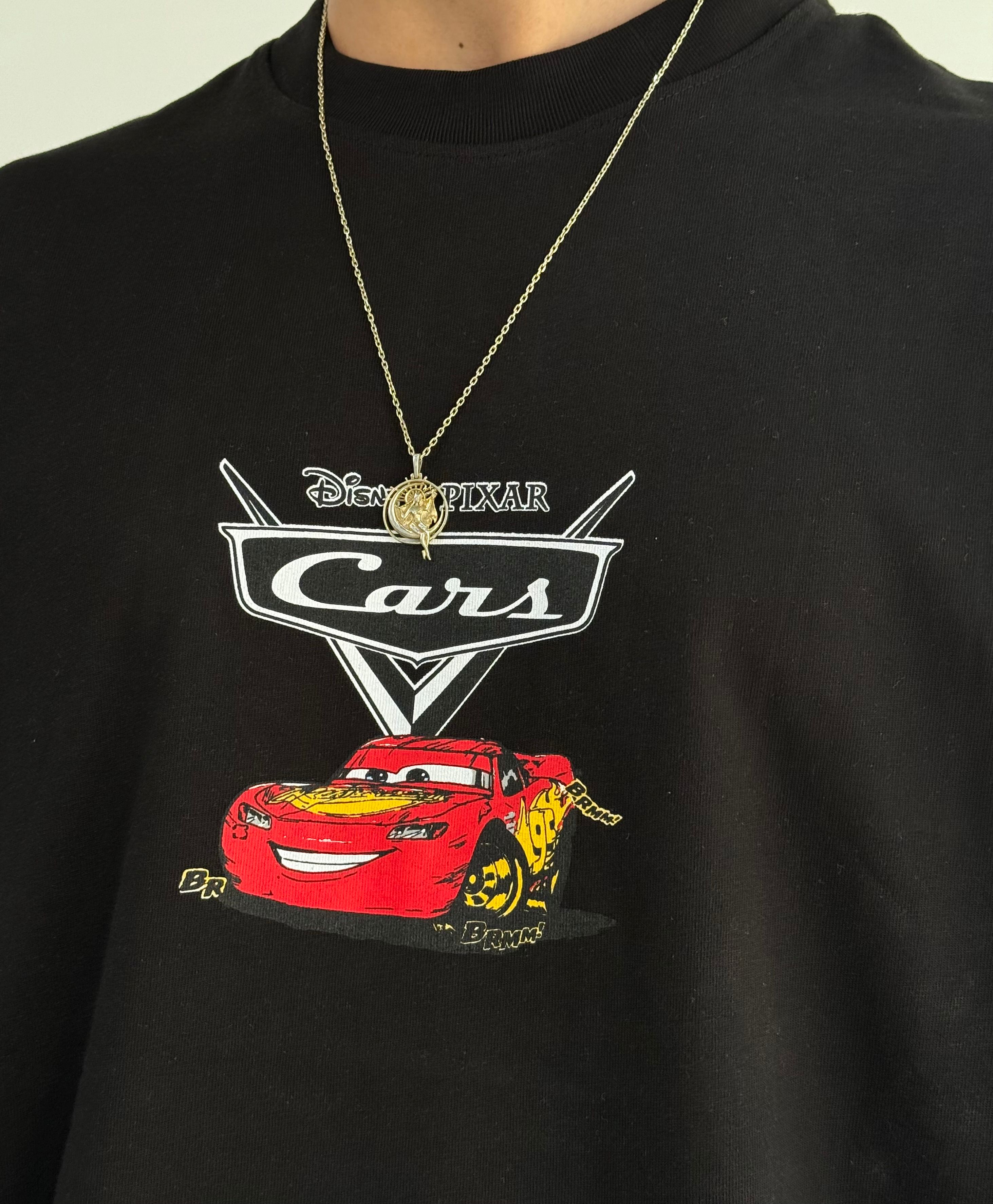 McQueen Baskılı Oversize Tişört
