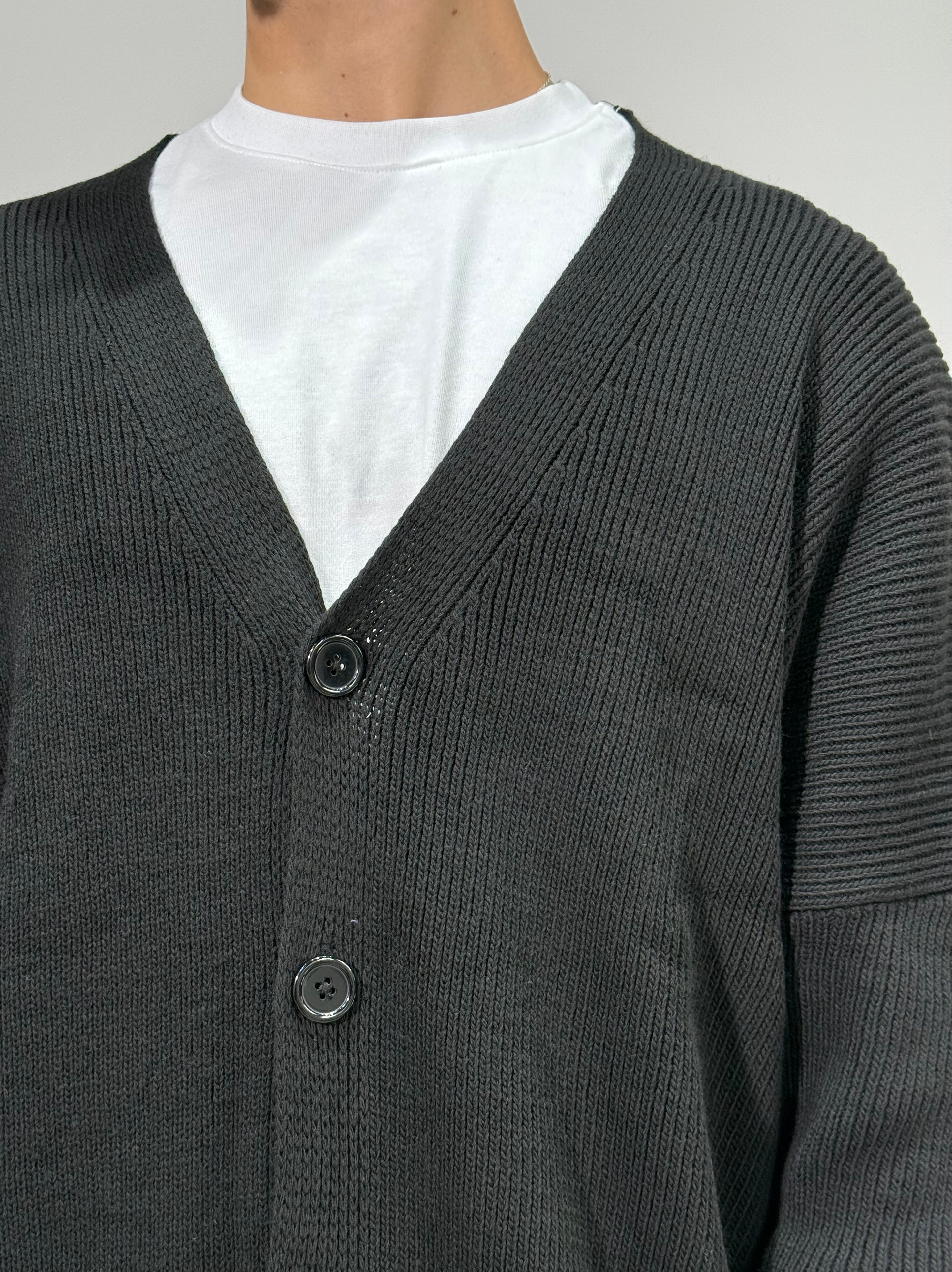 Düğmeli triko Hırka 