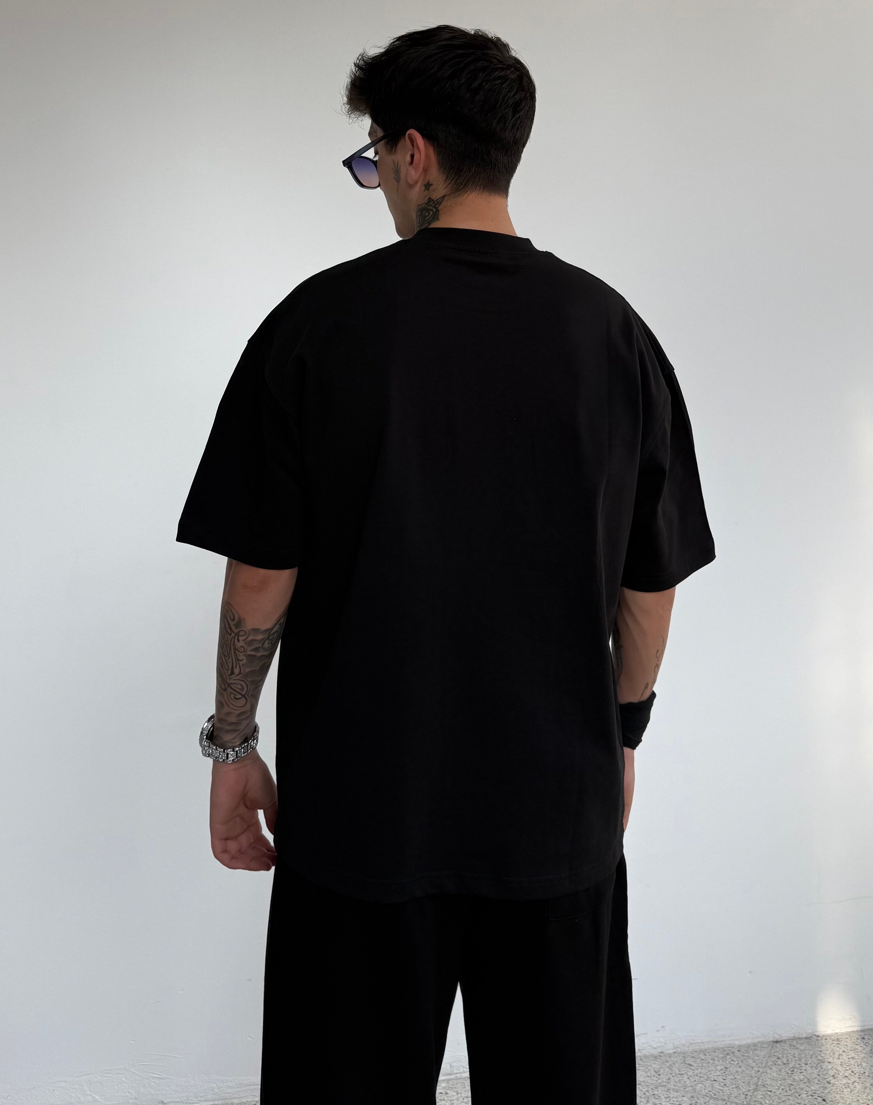 ZAEE Nakışlı Oversize Premium Tişört