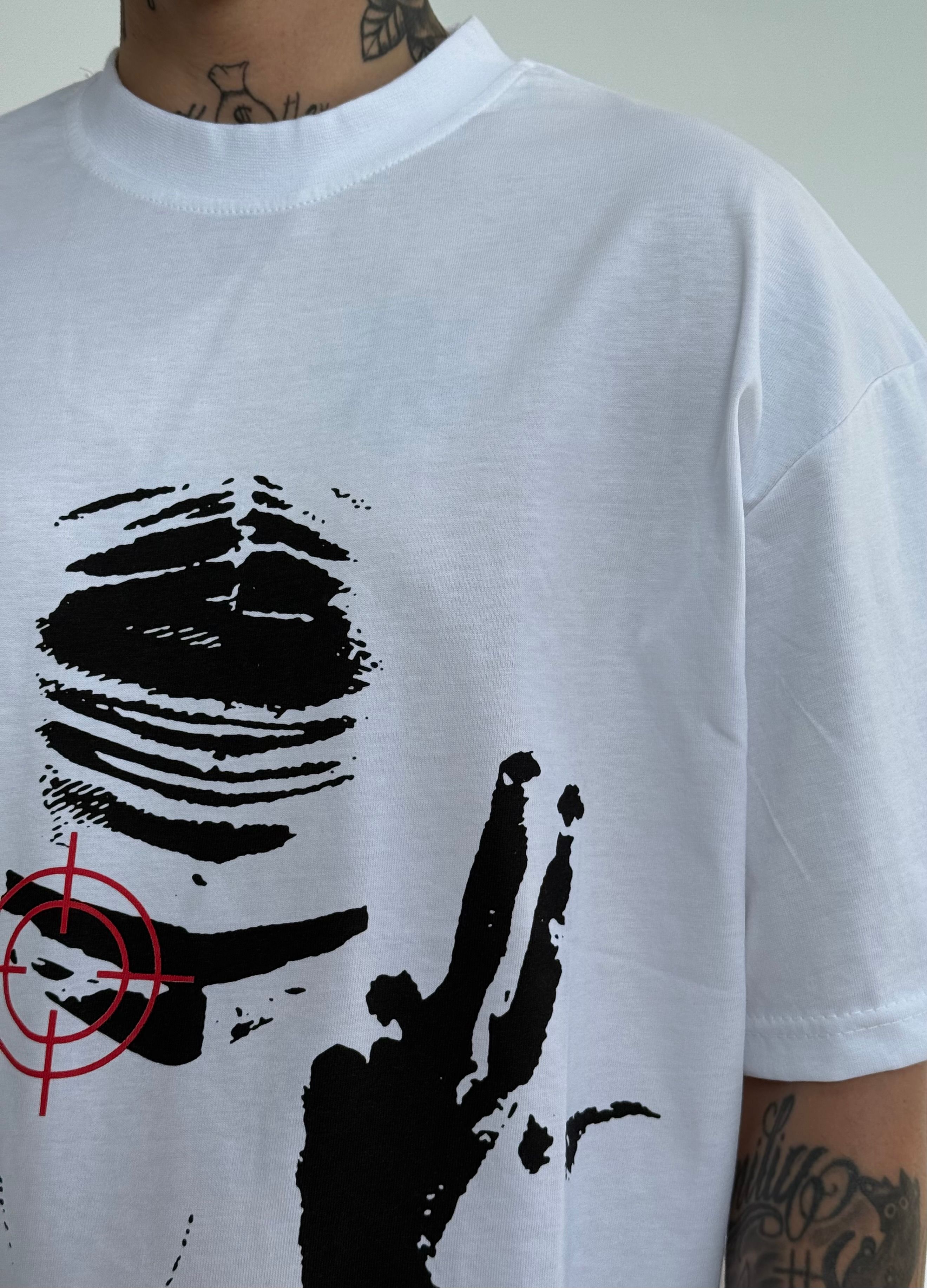 Baskılı Oversize Tişört