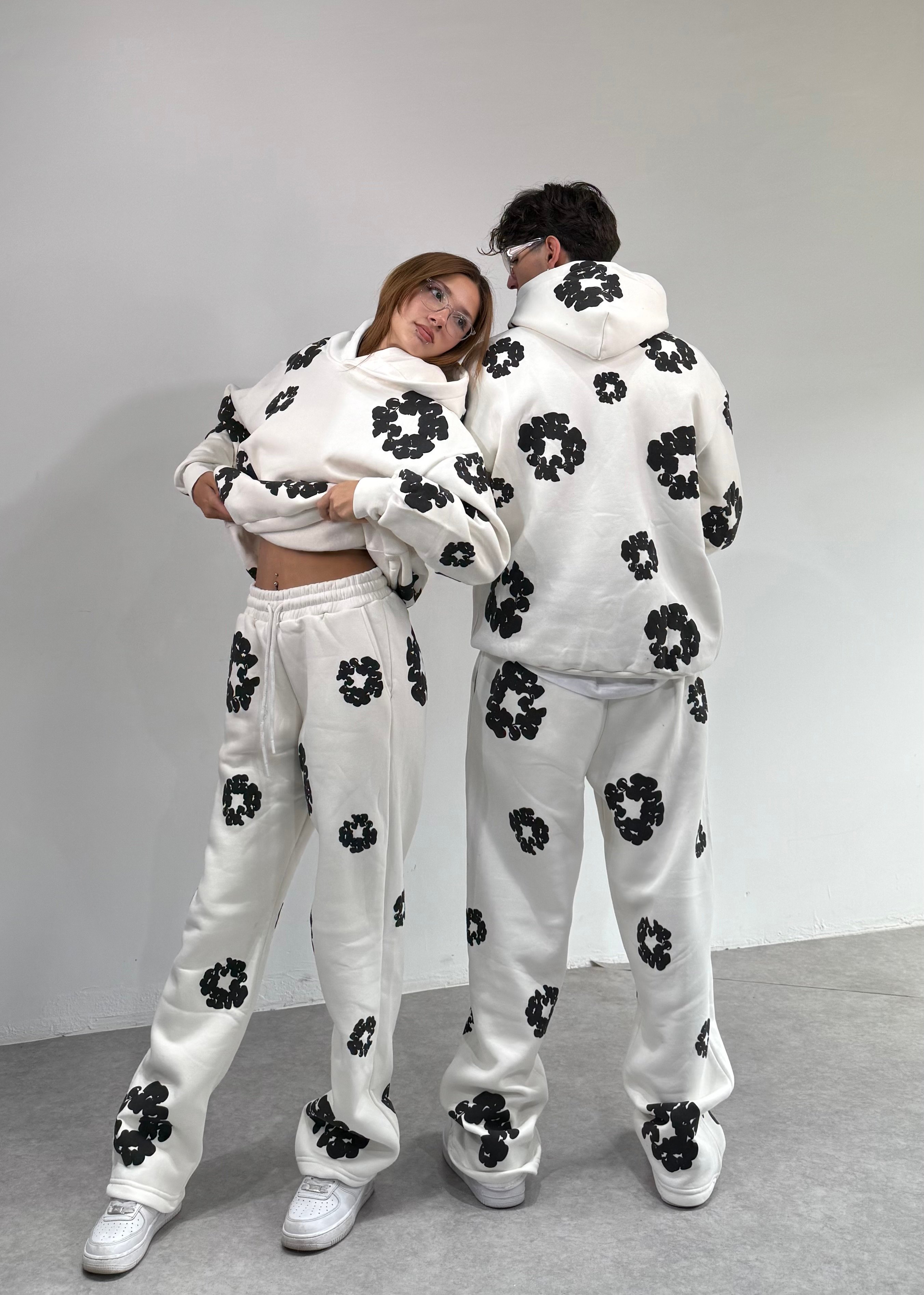 D.Tears Baskılı Oversize Eşofman Takımı 