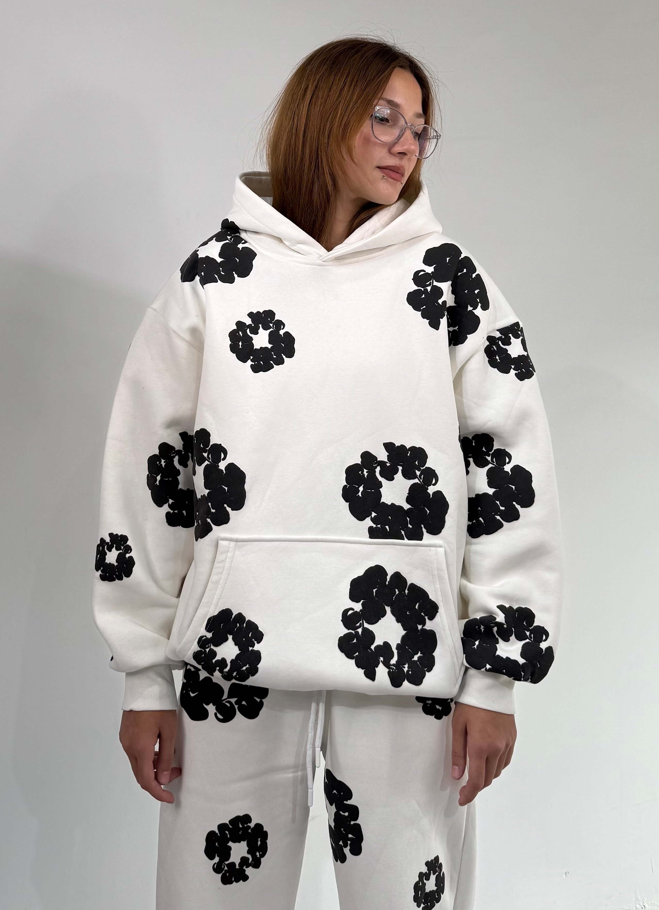 D.Tears Baskılı Oversize Eşofman Takımı 