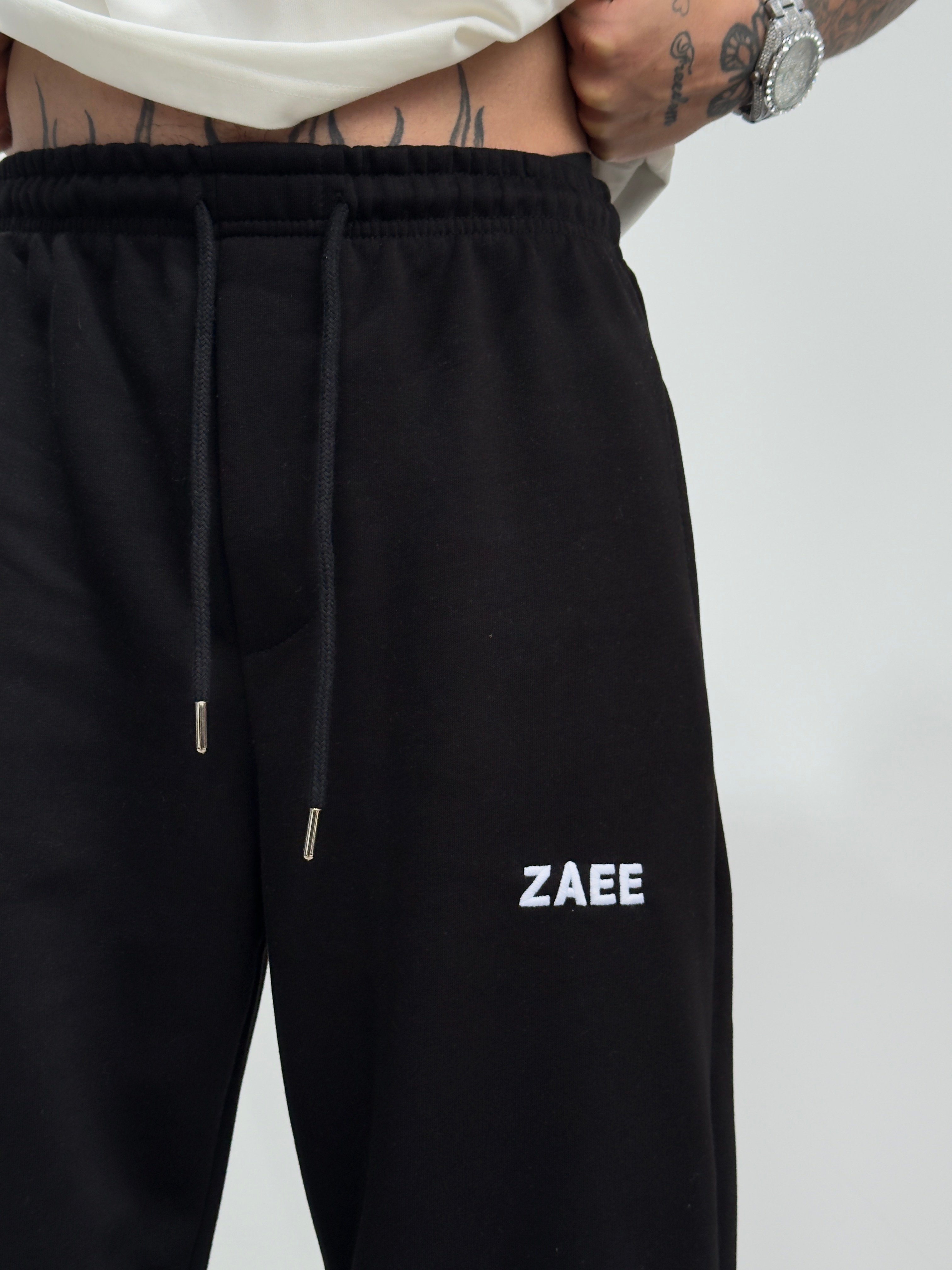 ZAEE Nakışlı Yazlık Kumaş Ayarlanabilir Paça Baggy Premium Eşofman Altı 