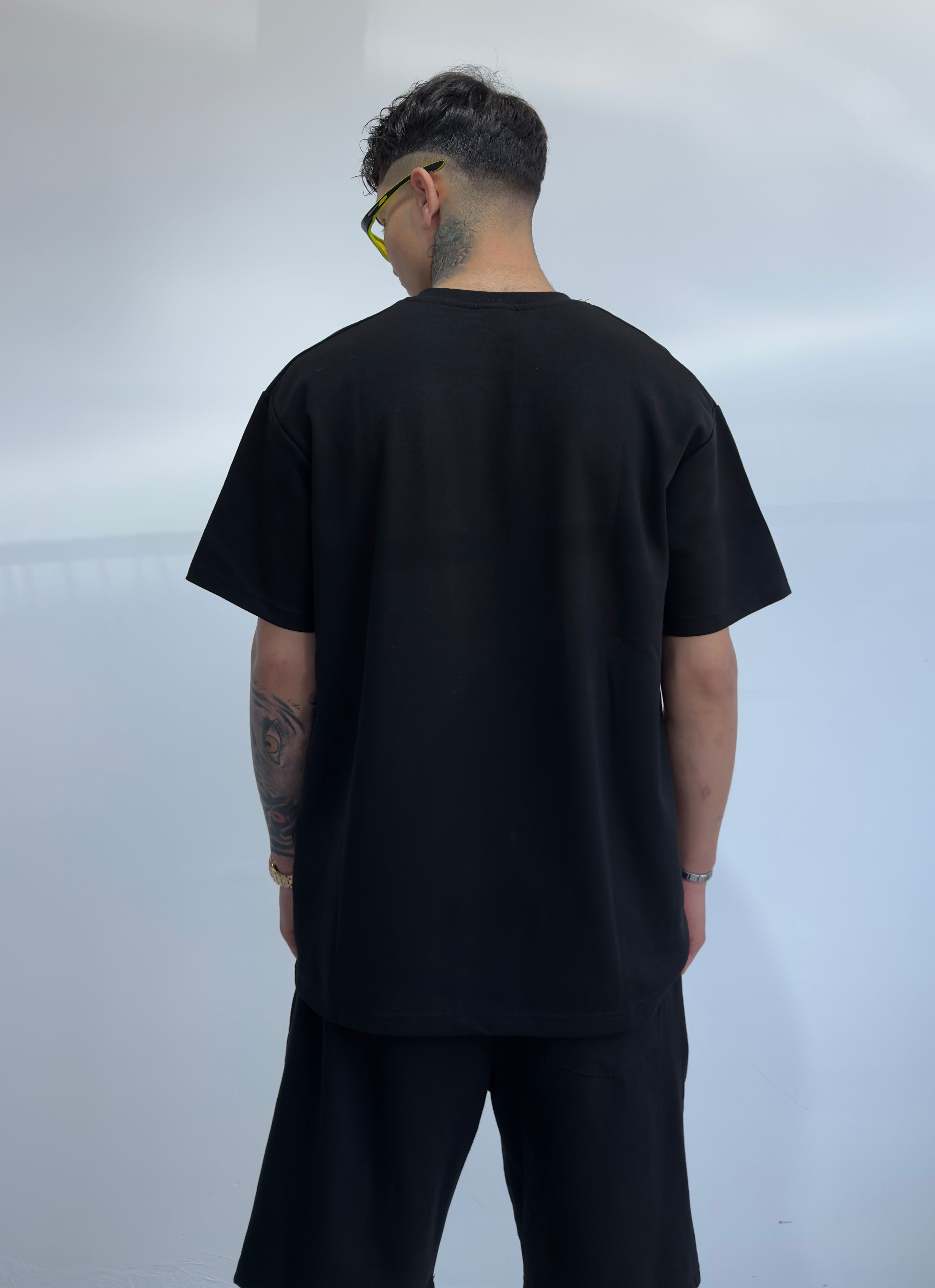 CRTZ Baskılı Oversize Şort Takımı 