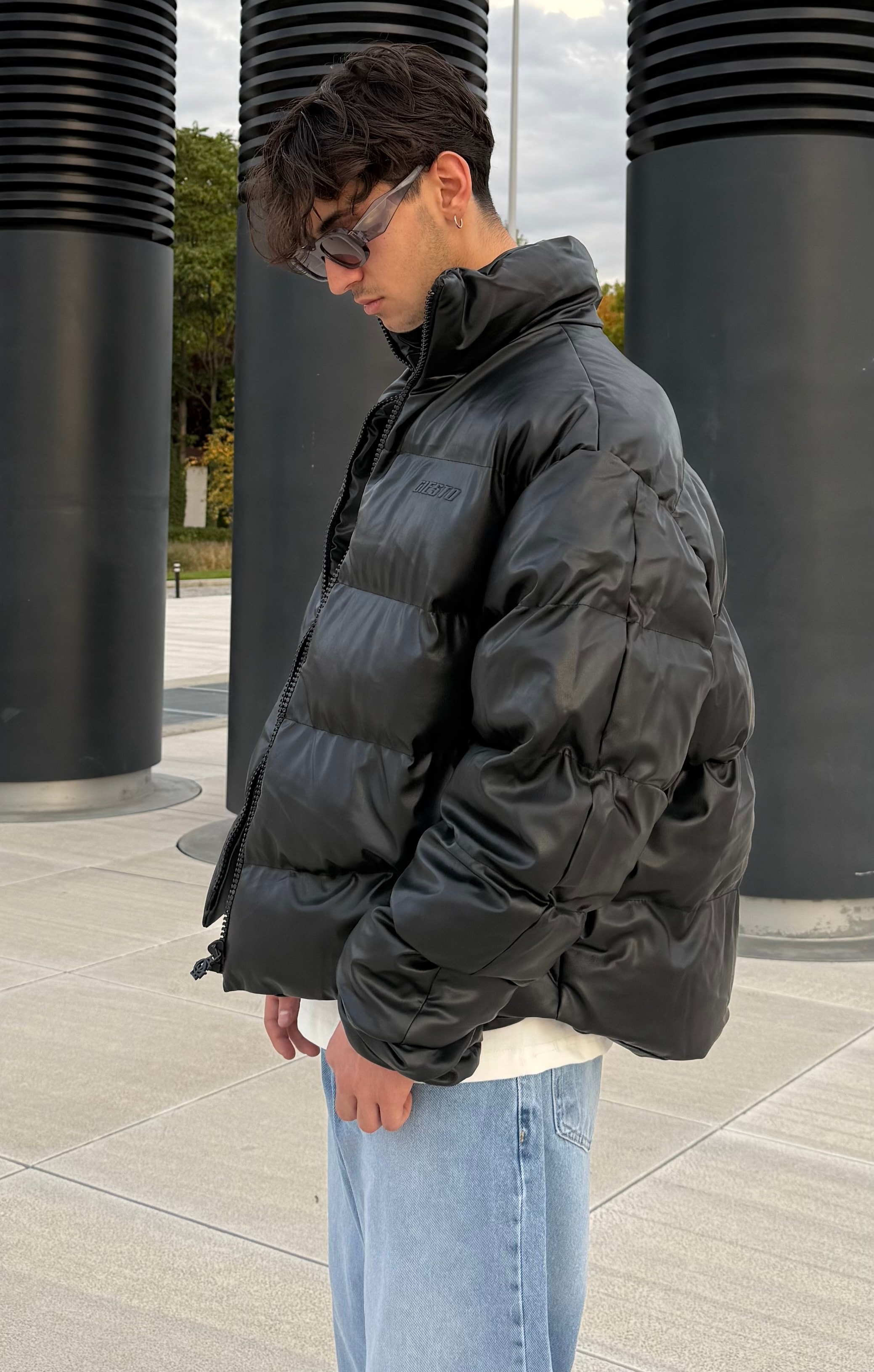 Oversize Premium Deri Mont 